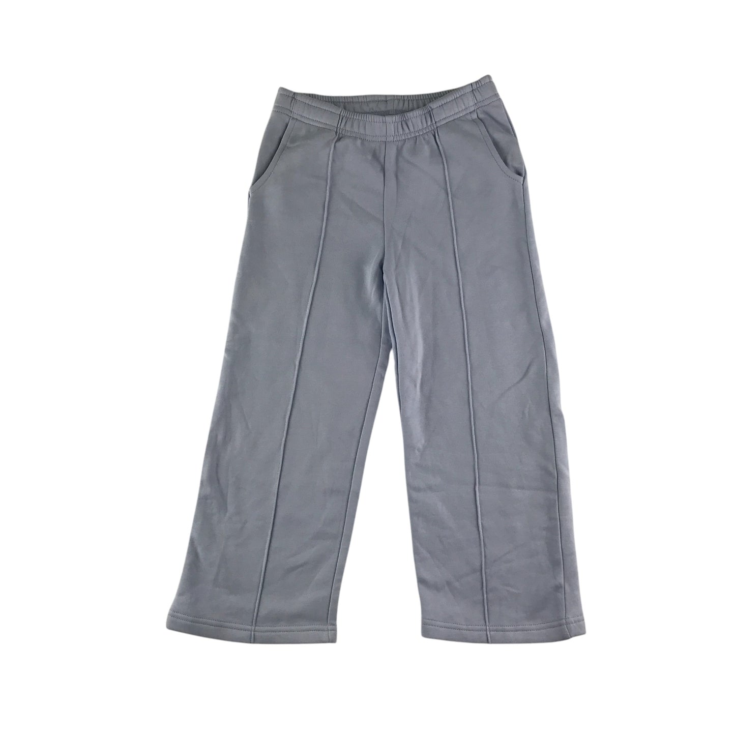 M&S joggers 5-6 years blue chambray elasticated waist