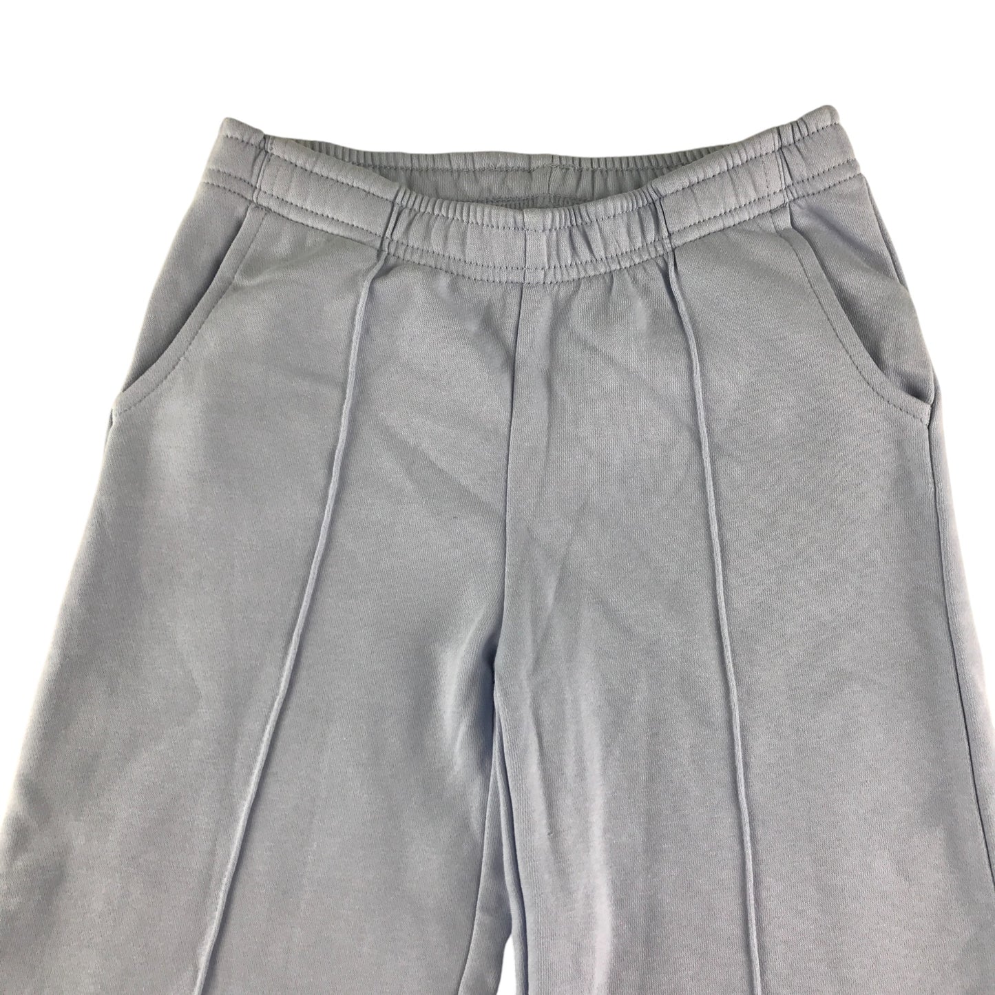 M&S joggers 5-6 years blue chambray elasticated waist