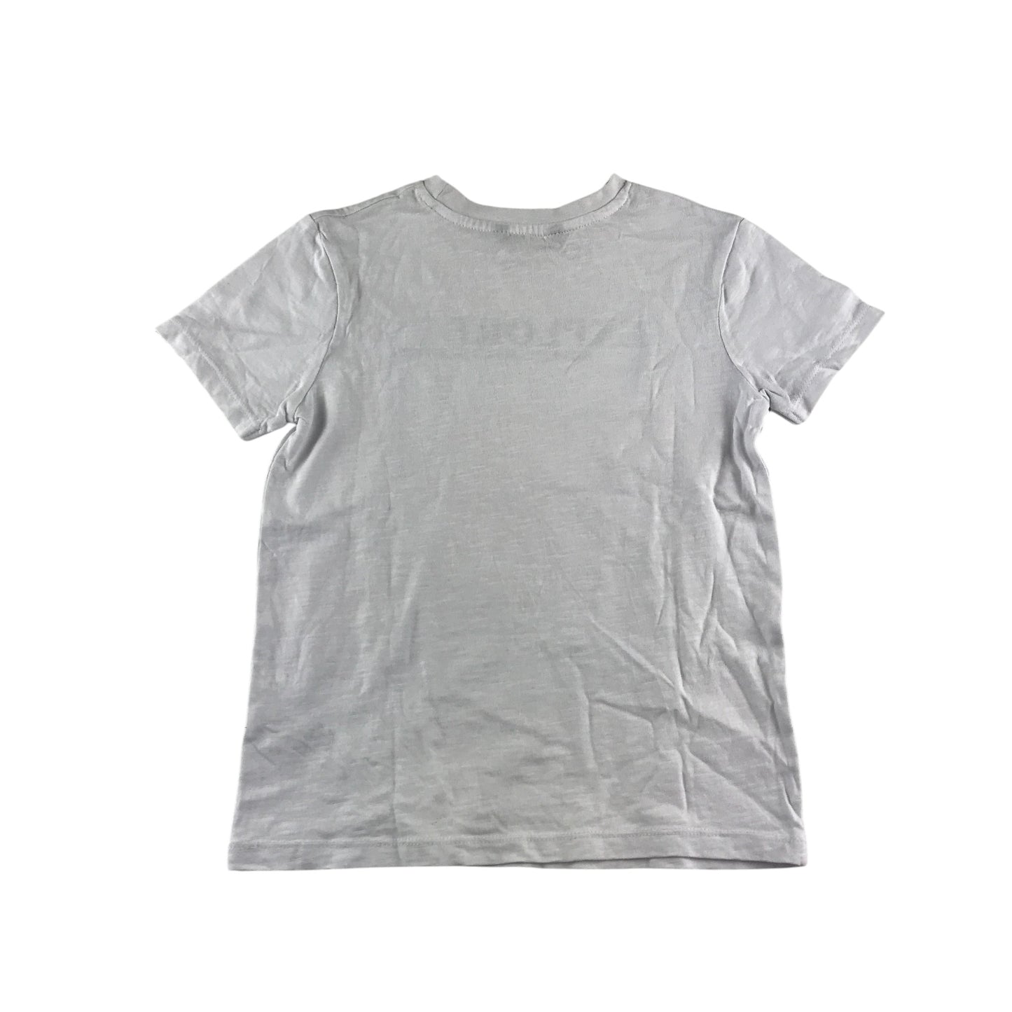 George t-shirt 7-8 years white graphic design cotton