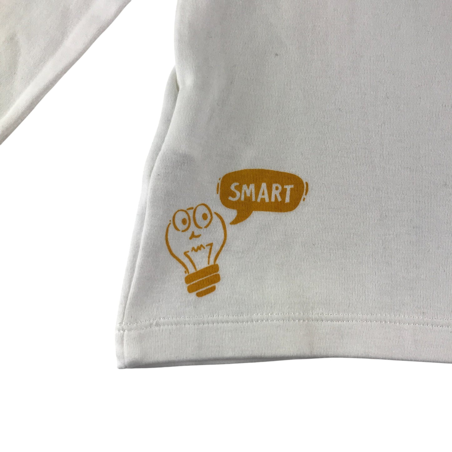 I Do t-shirt 6-7 years white sequin reversible design cotton