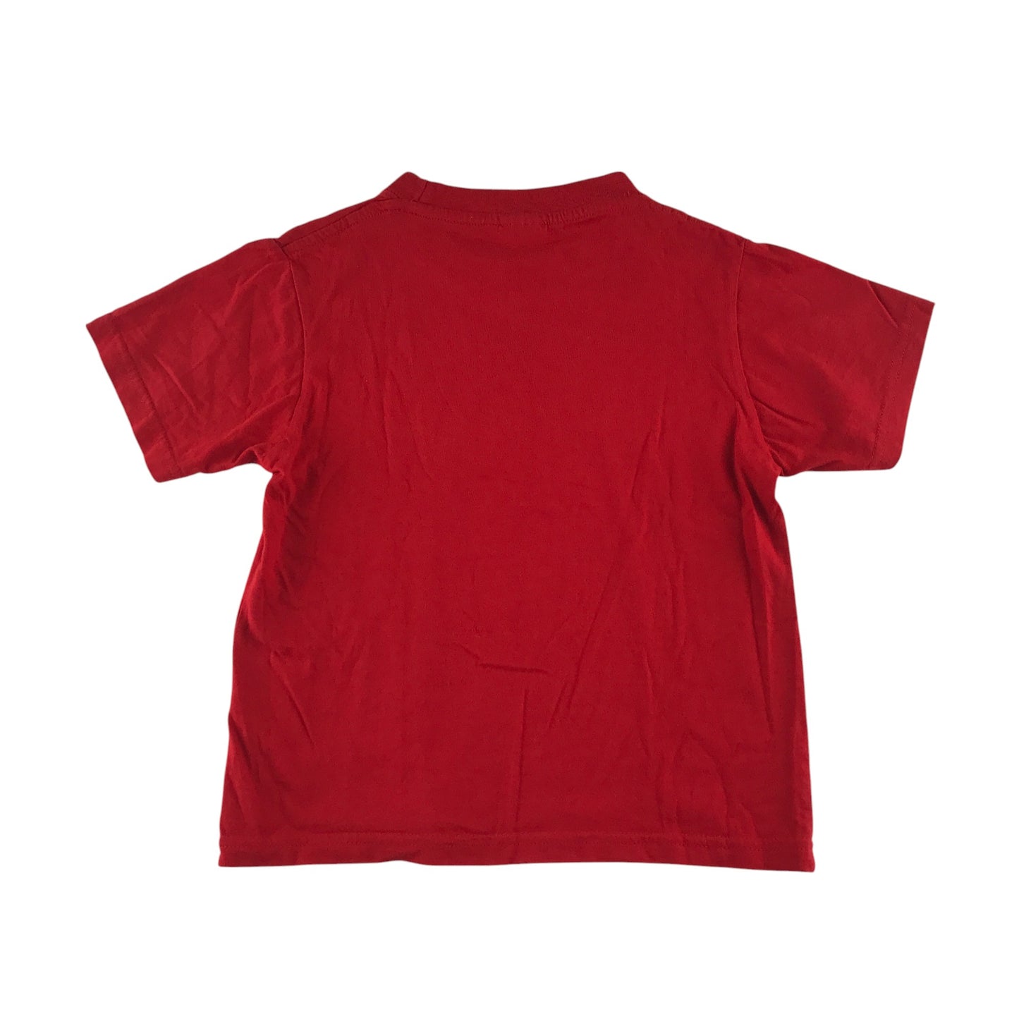 Super Combed t-shirt 6-8 years red Scotland graphic design cotton