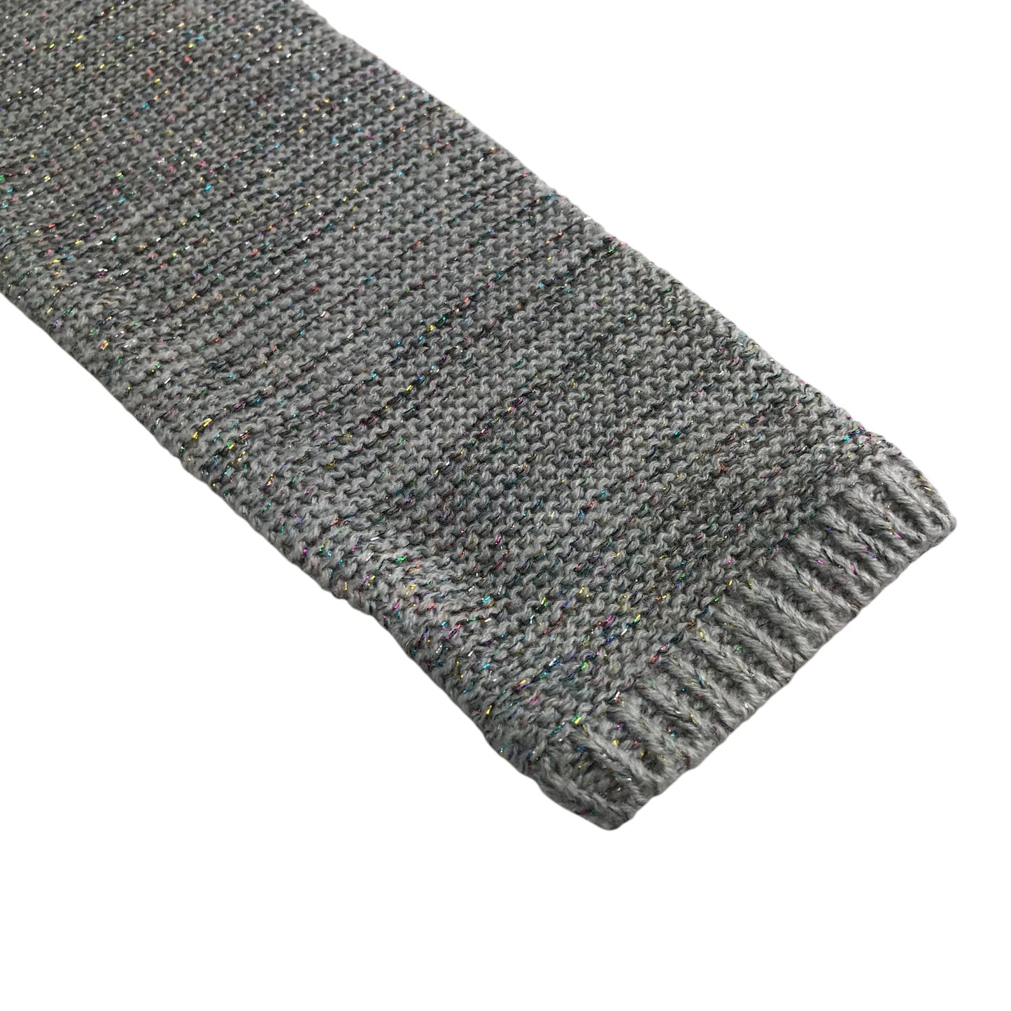 Monsoon cardigan 5-6 years grey bolero knitwear with sequin bowtie