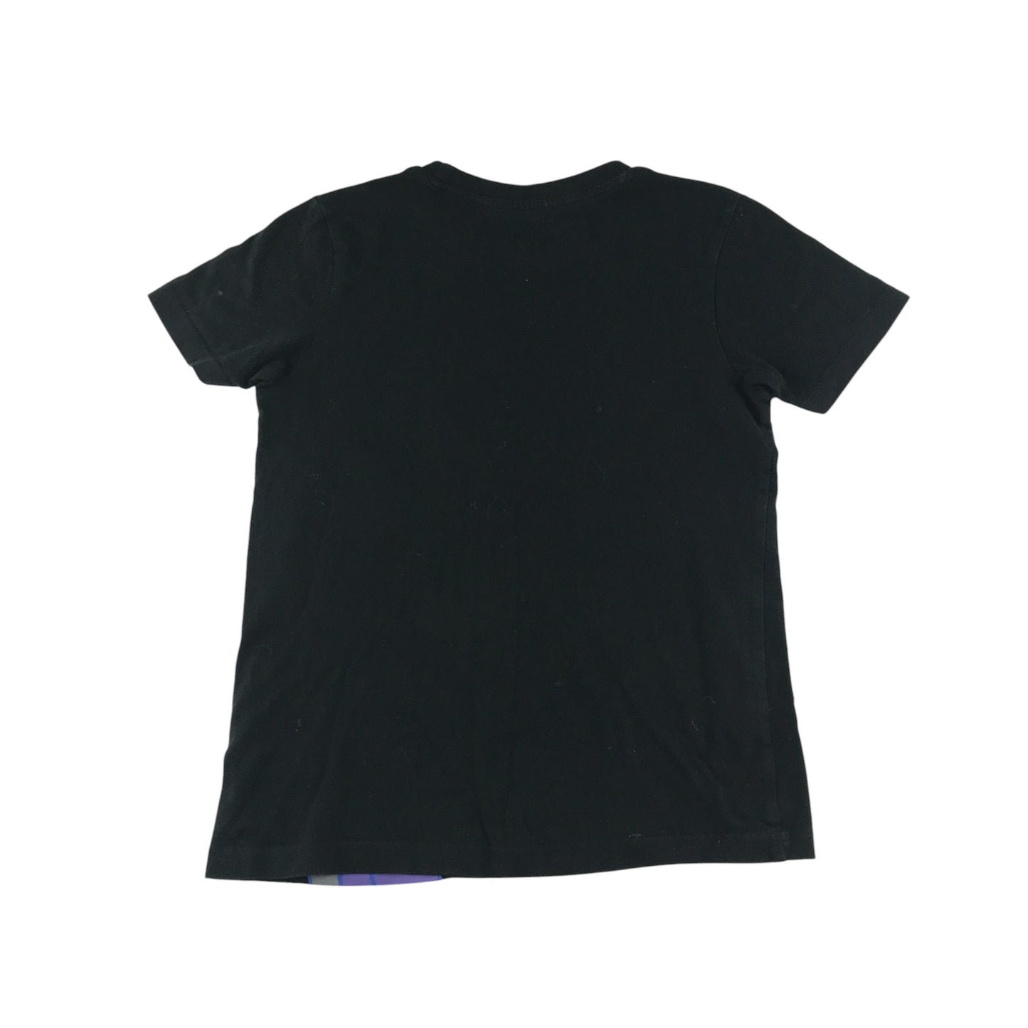 Nutmeg T-shirt 9-10 years black Minecraft Steve graphic design cotton
