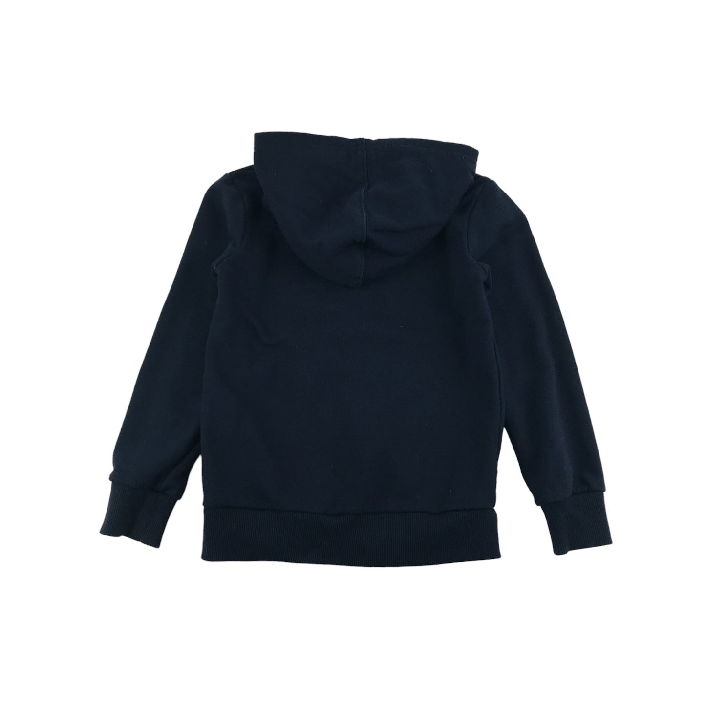 Converse Hoodie Age 5 Navy Full Zipper Print Logo