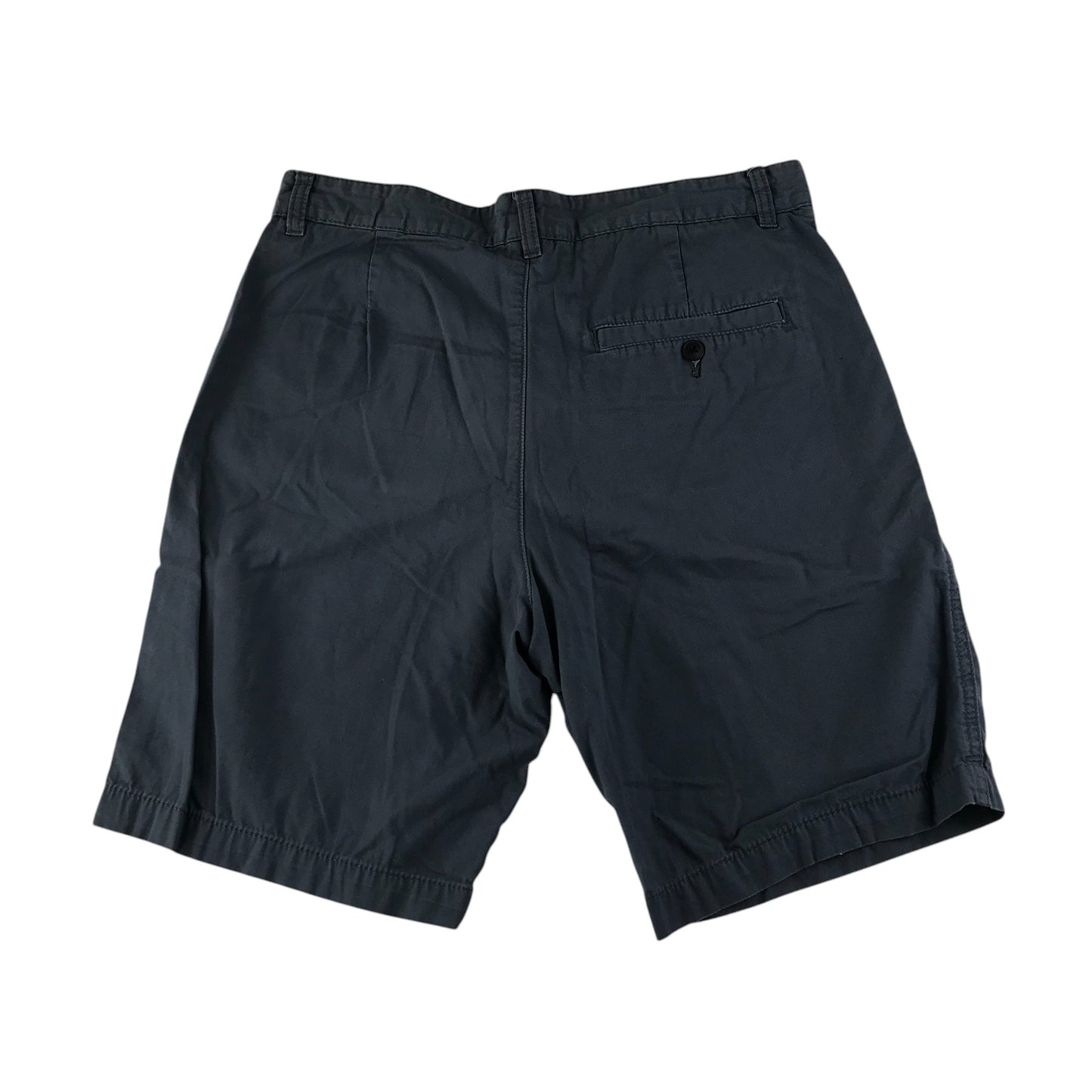 H&M shorts men's EUR 30 navy plain chino style regular fit cotton