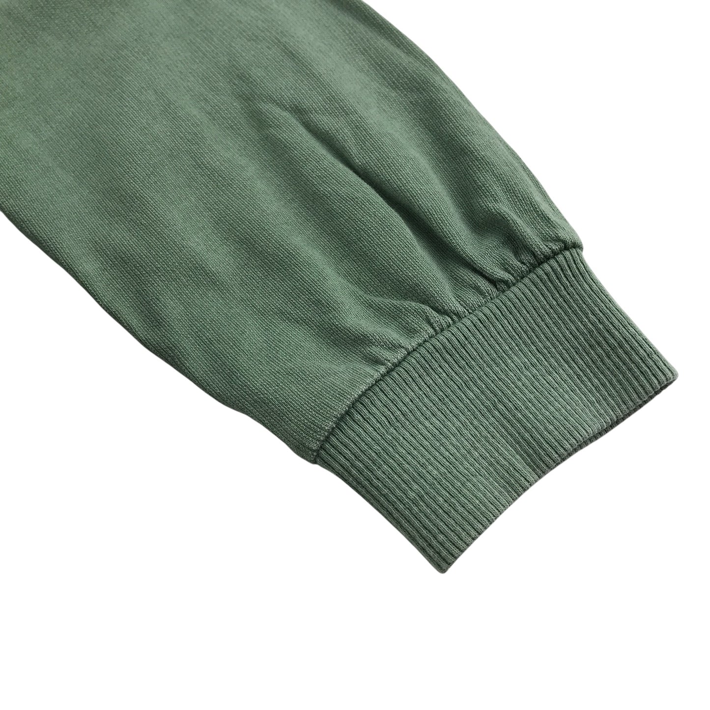 Zara sweater 7-8 years green plain crewneck