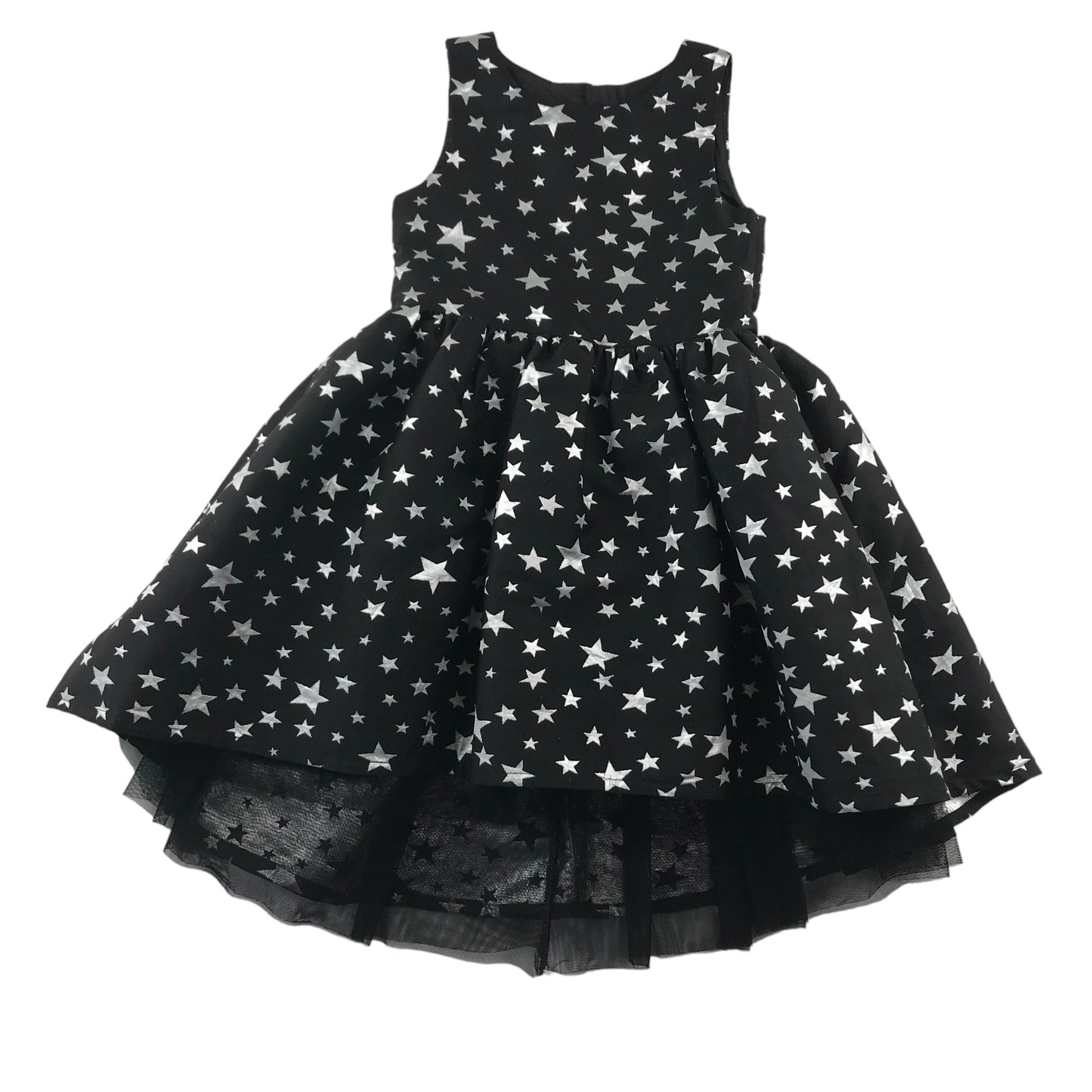 H&M dress 4-5 years black starry tulle underlay occasionwear