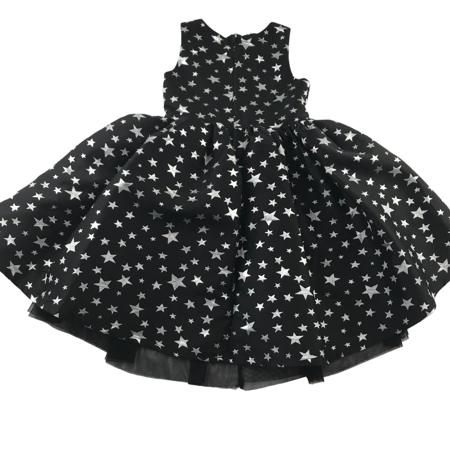 H&M dress 4-5 years black starry tulle underlay occasionwear