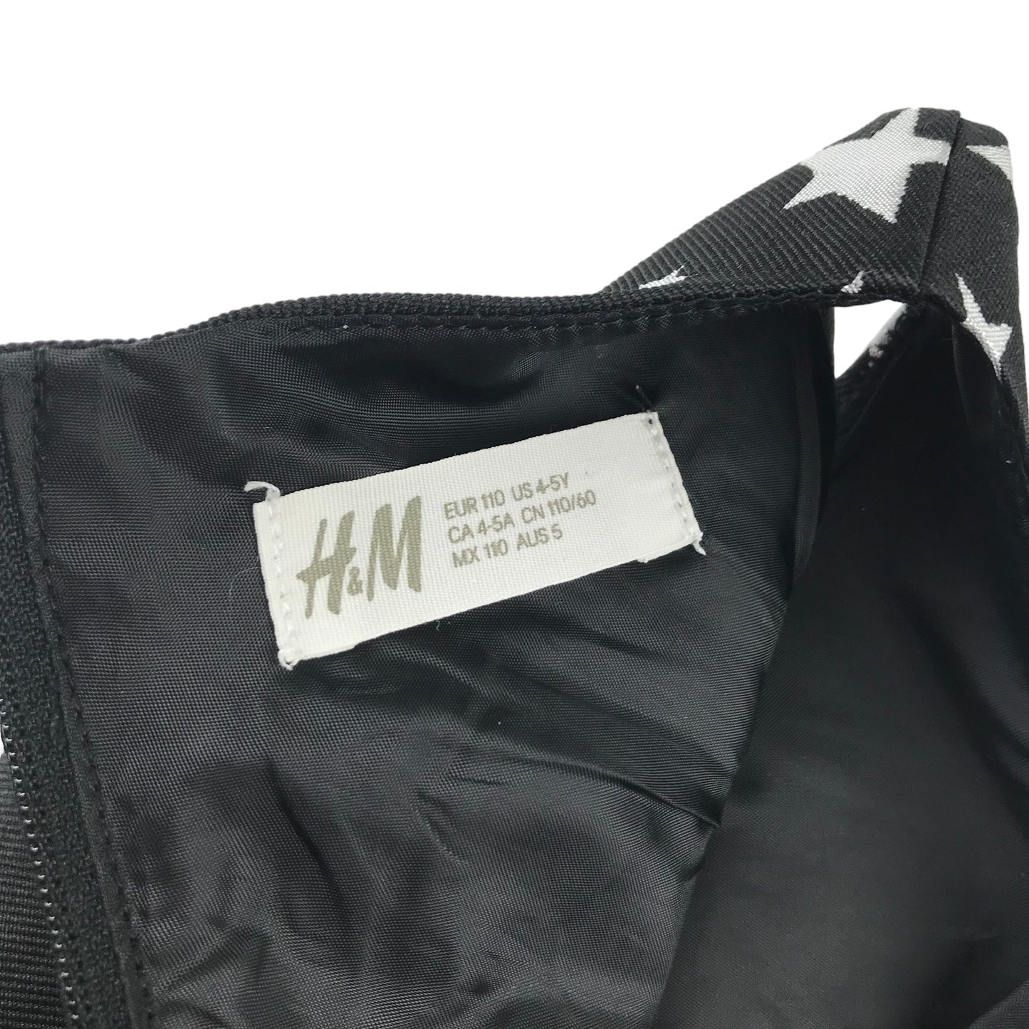 H&M dress 4-5 years black starry tulle underlay occasionwear