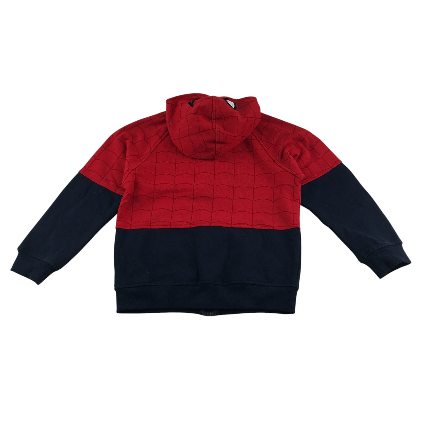 Hoodie 6-7 years red and navy Spiderman design
