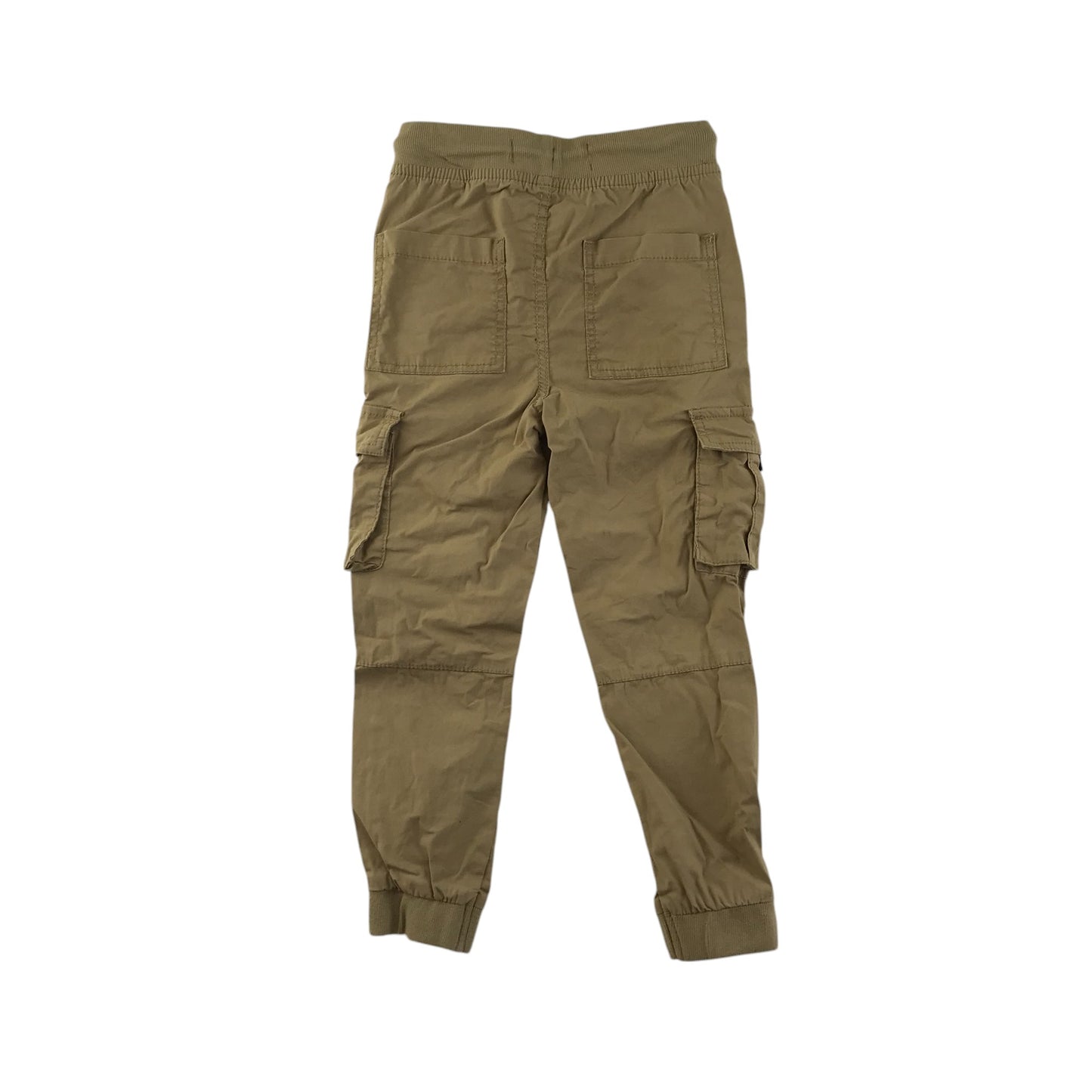 DenimCo trousers 6-7 years beige plain cargo style