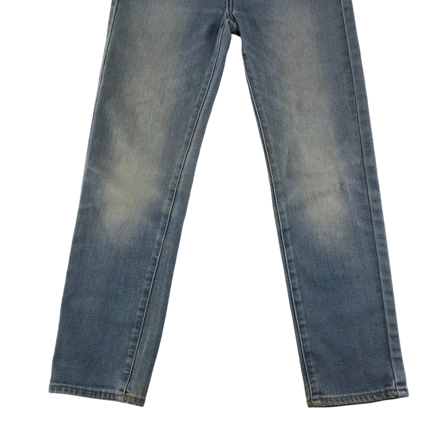 Levi's Ribcage jeans 9-10 years light blue straight leg high waist denim trousers