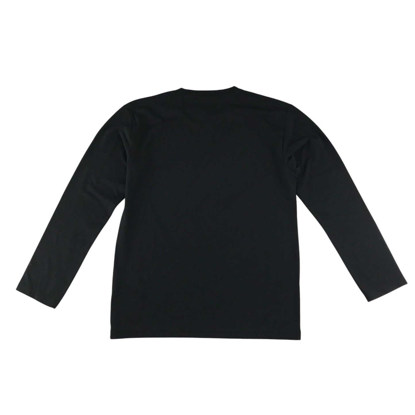 Russell t-shirt 11-12 years black plain long sleeve