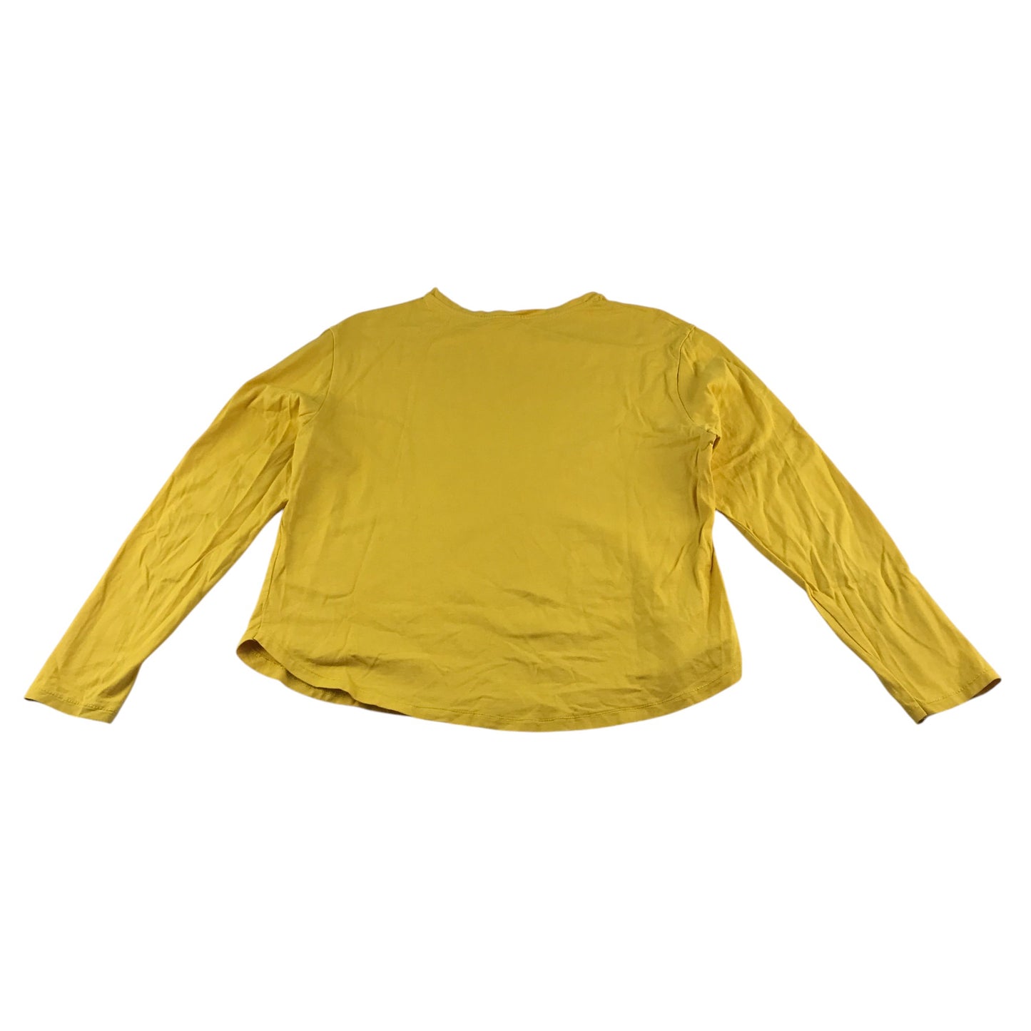 Zara t-shirt 13-14 years yellow text graphic