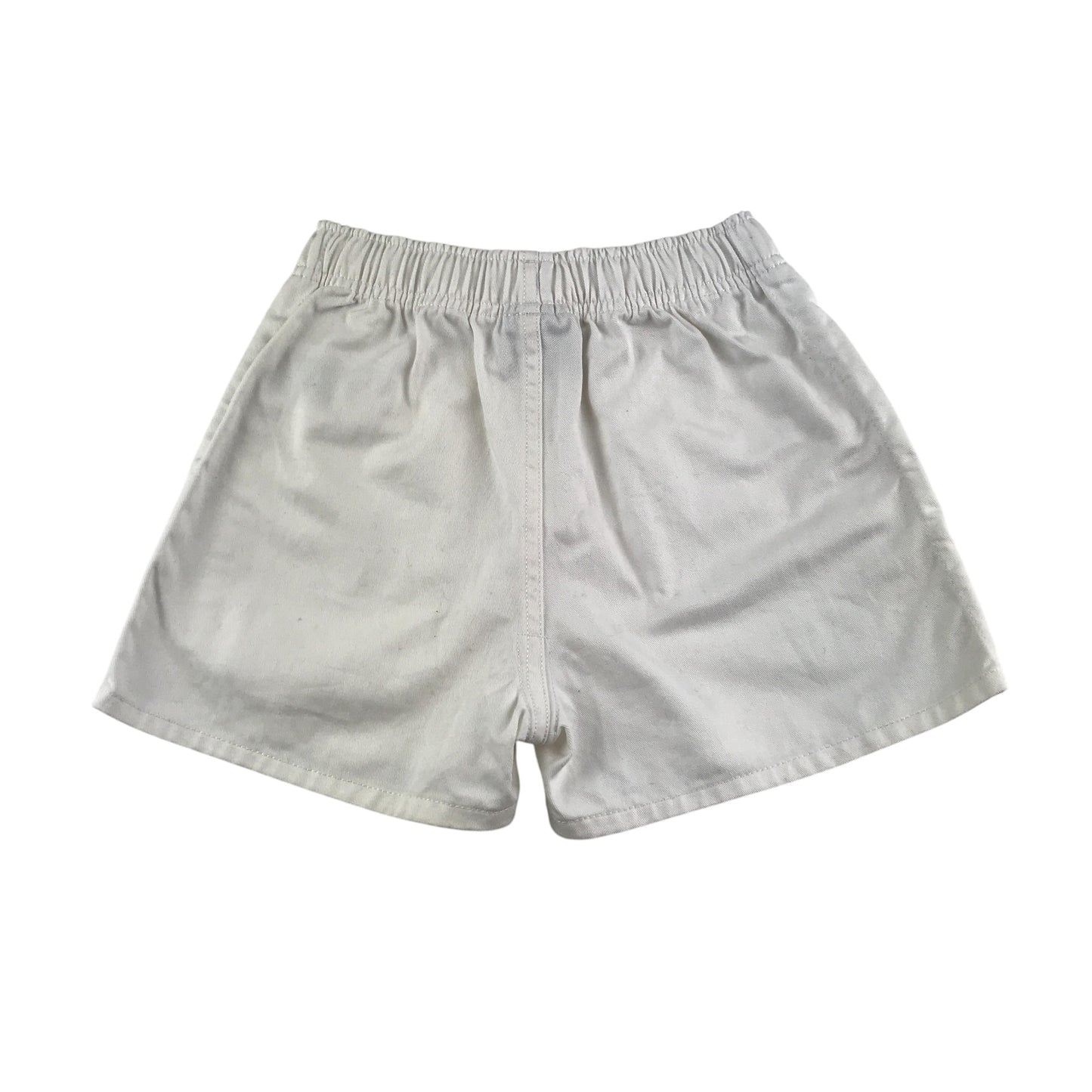 Canterbury sport shorts 7-8 years white rugby style with logo cotton