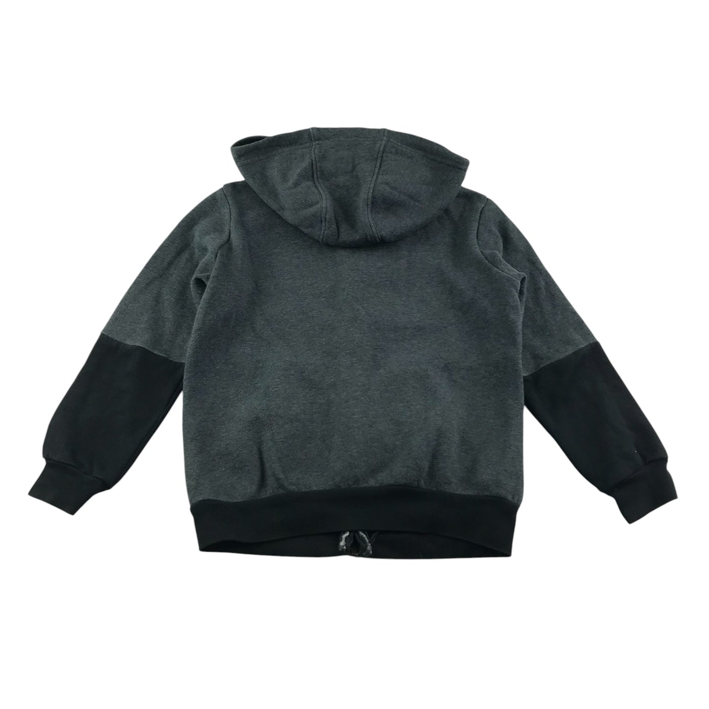 Adidas hoodie 7-8 years grey and black colourway