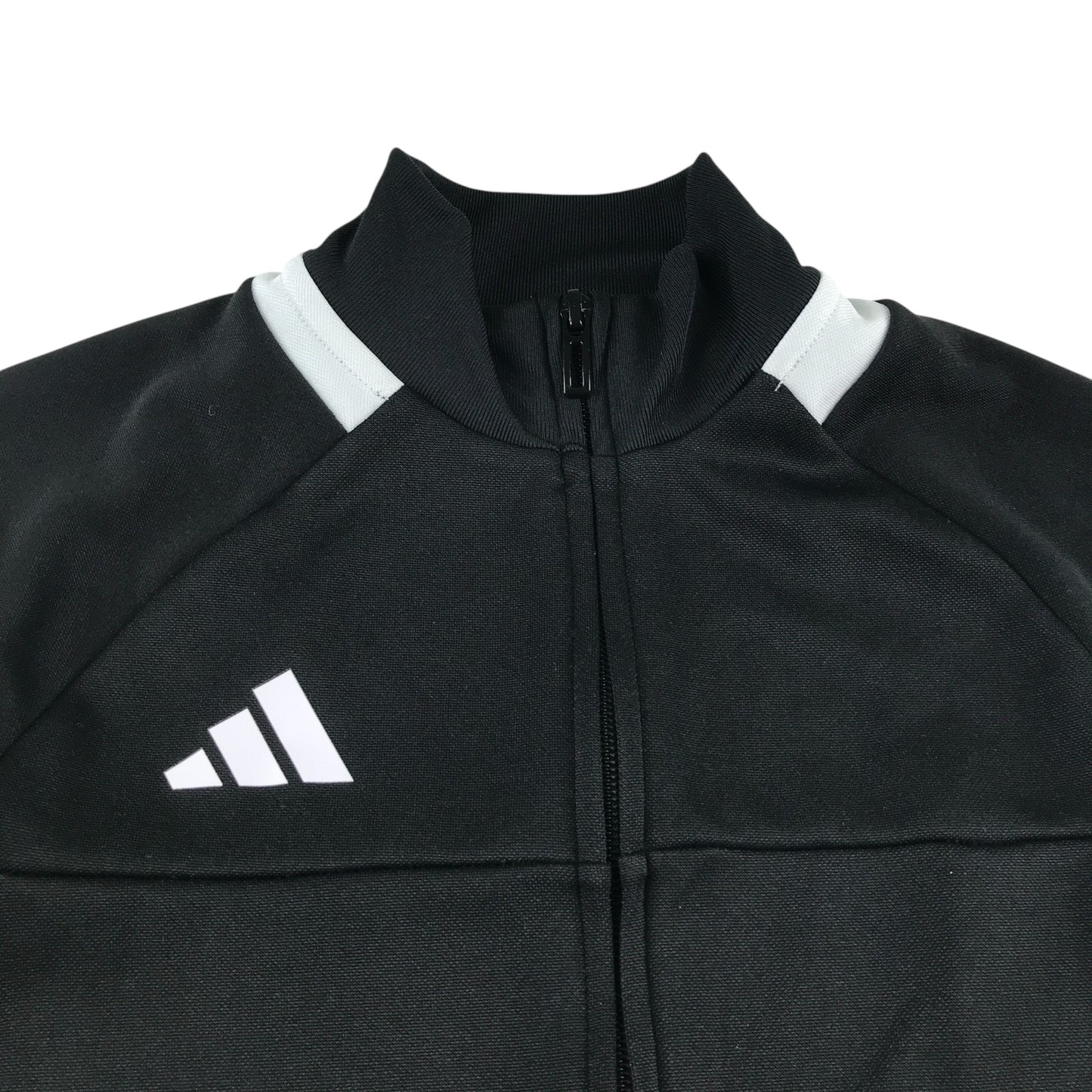 Adidas sport sweater 9-10 years black with white detailing