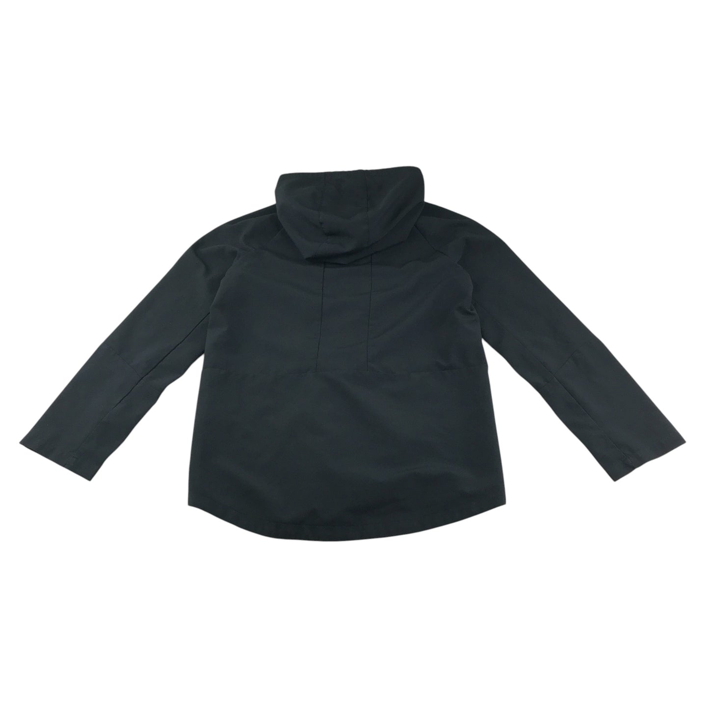 Nike hooded jacket 9-10 years black zip up long sleeve with logo