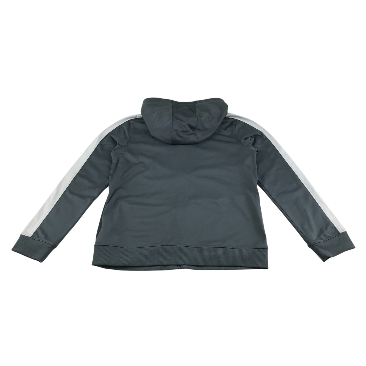 Under Armour sport fleece 12-13 years grey with logo and hood