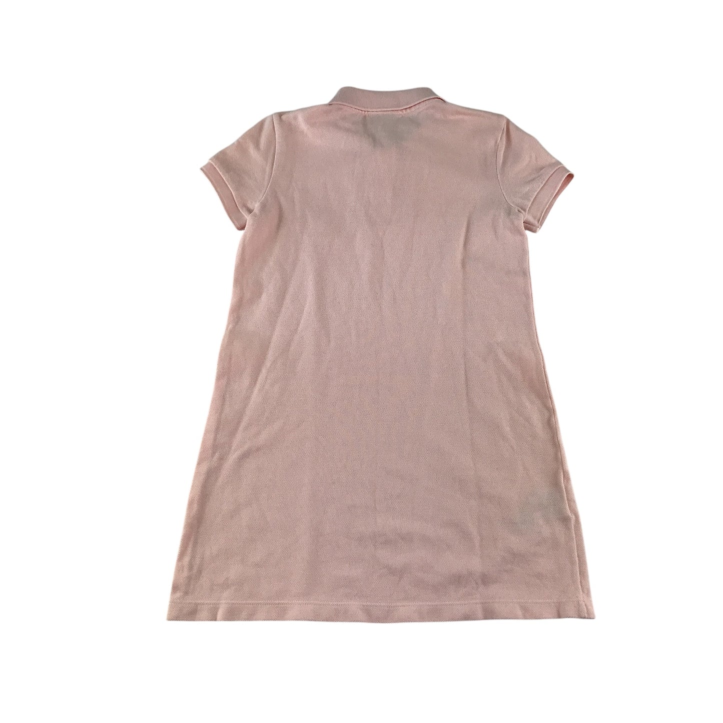 Lacoste dress 7-8 years light pink A-line polo cotton