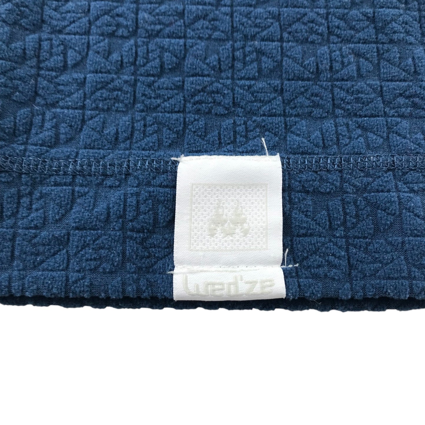 Decathlon 10-12 years blue turtle neck wedze thermal