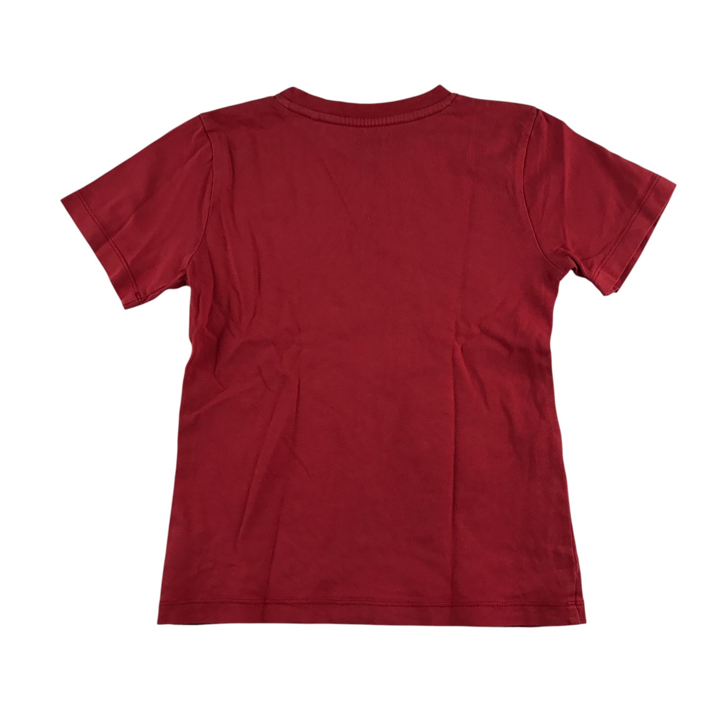 Kite t-shirt 5-6 years red short sleeve with multicolour kayak pattern cotton