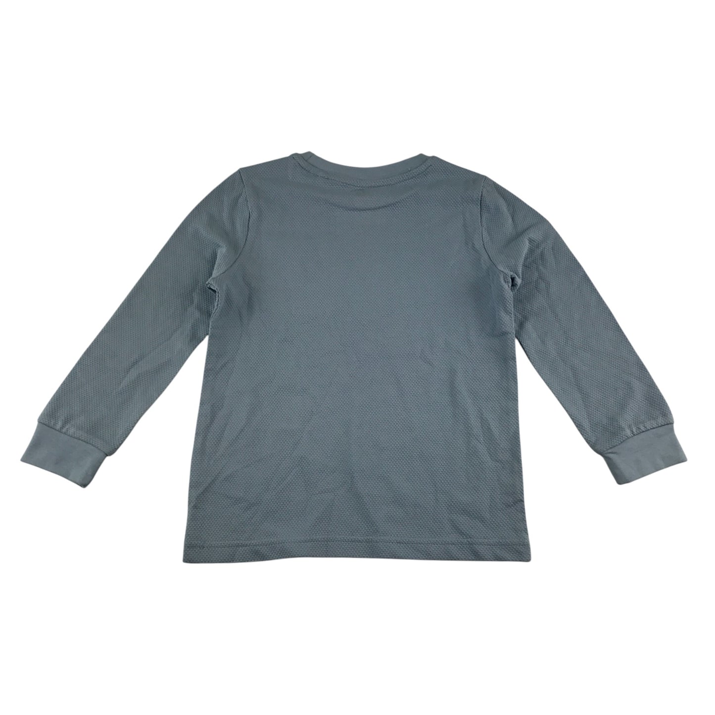 F&F t-shirt 5-6 years light blue long sleeve crew neck