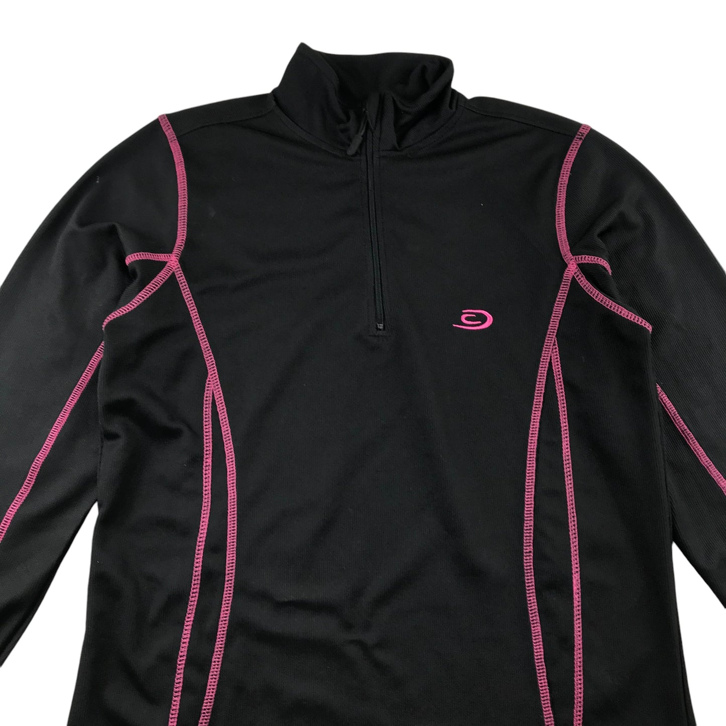 Crane Trail Thermal Top Women's Small Black with Pink Detailing