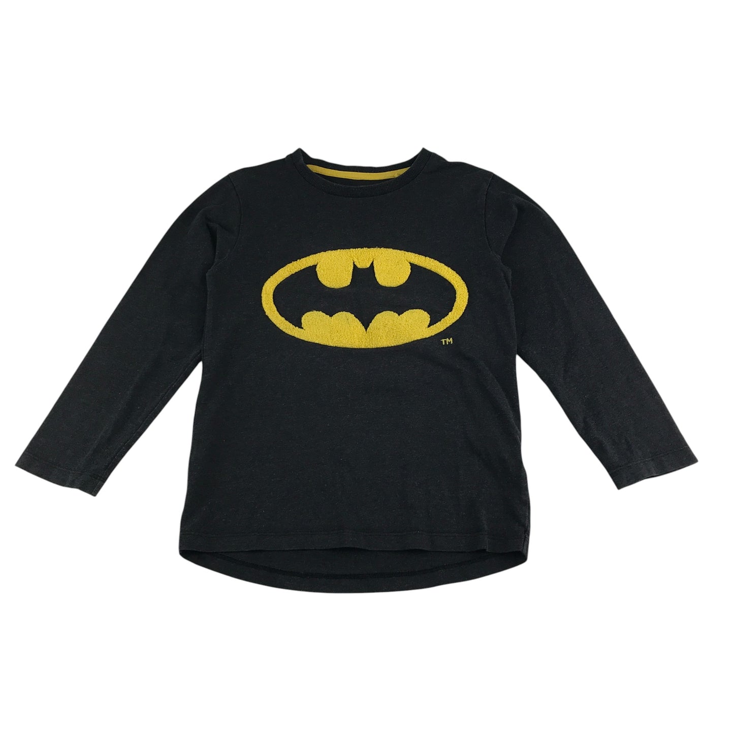 Next Batman t-shirt 5-6 years black long sleeve graphic