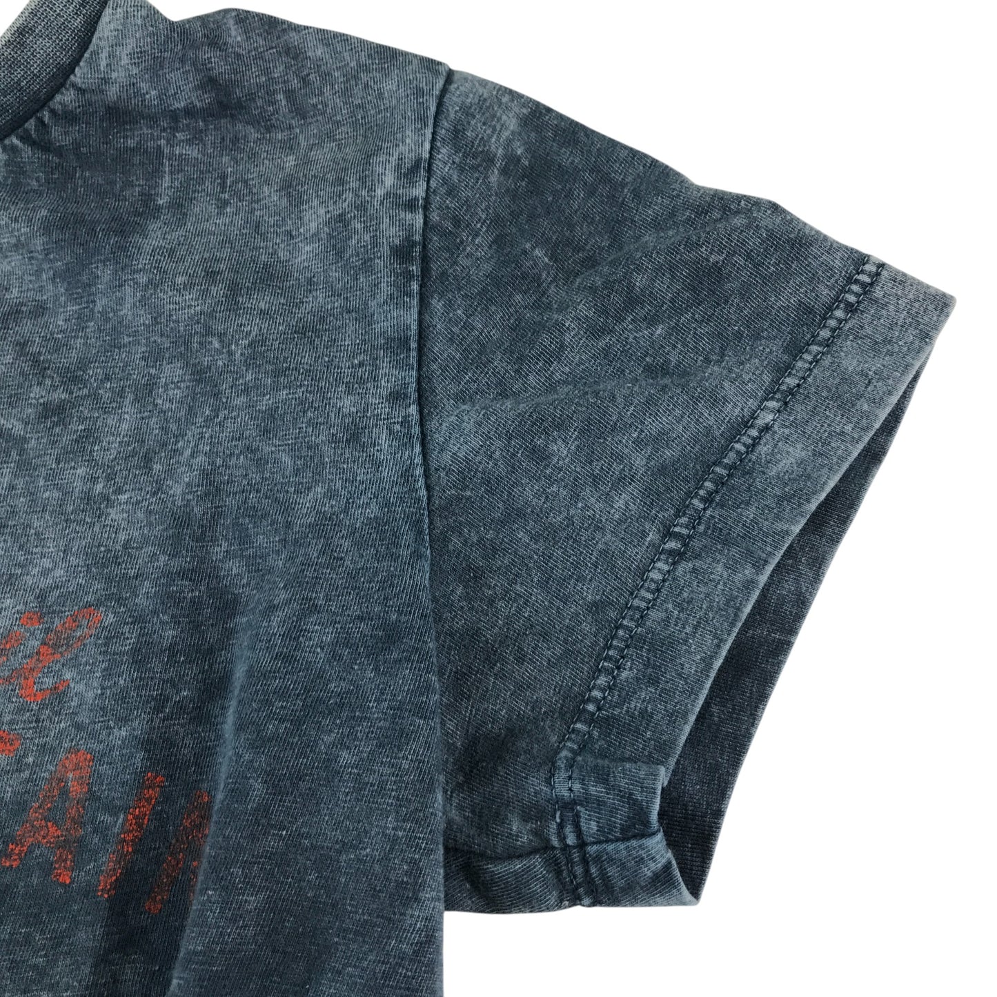 Next t-shirt 5-6 years navy short sleeve with wilderness graphic cotton