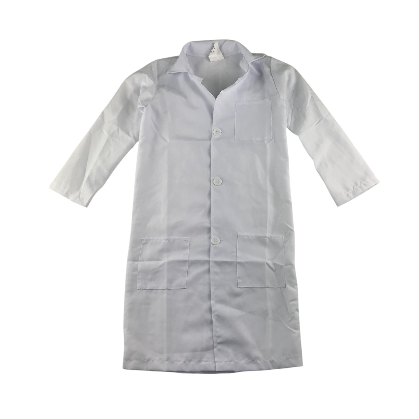 I Love Fancy dress costume kids size L 9-11 years white long doctor's coat