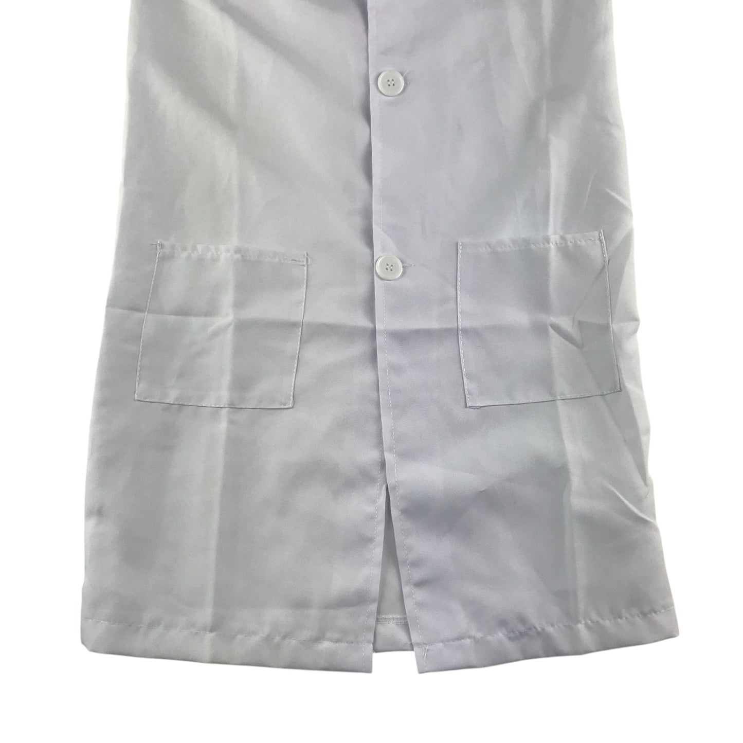 I Love Fancy dress costume kids size L 9-11 years white long doctor's coat