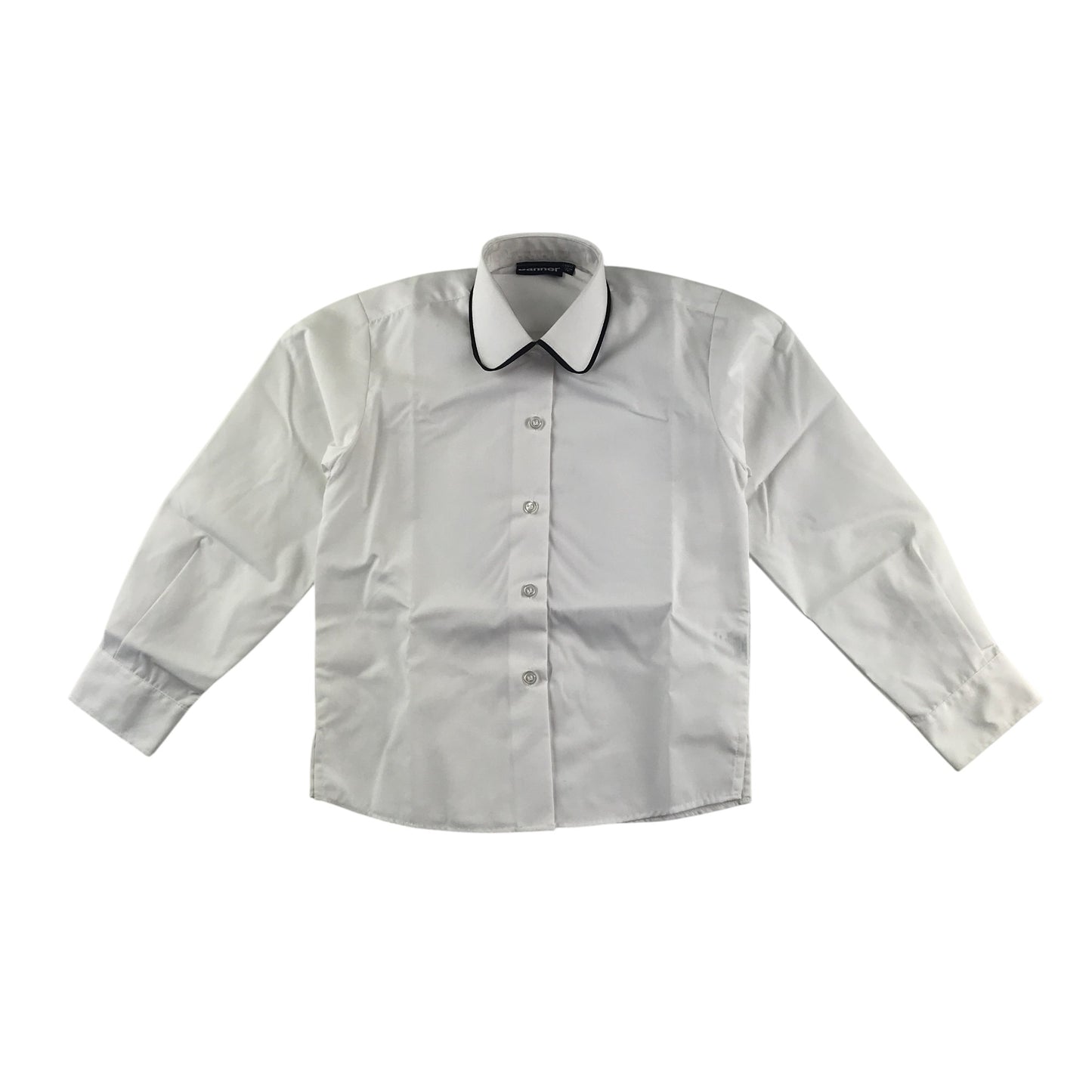 Banner Girls' White Long Sleeve School Shirt Blouse