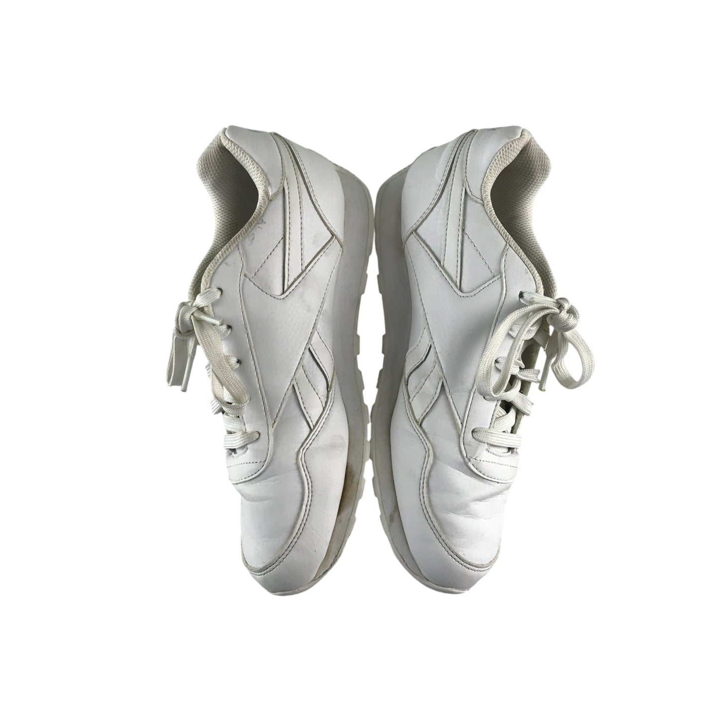 Reebok trainers shoe size UK 5.5 white sneakers with laces