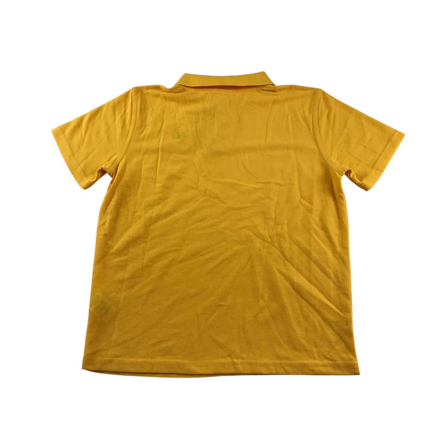 Sandaig Primary yellow polo shirt short sleeve
