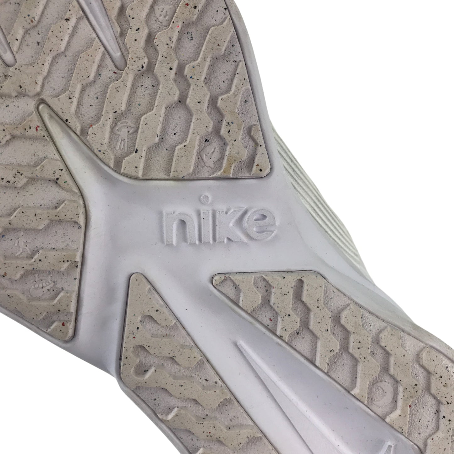 Nike trainers shoe size UK 4.5 white star runner 04 with laces