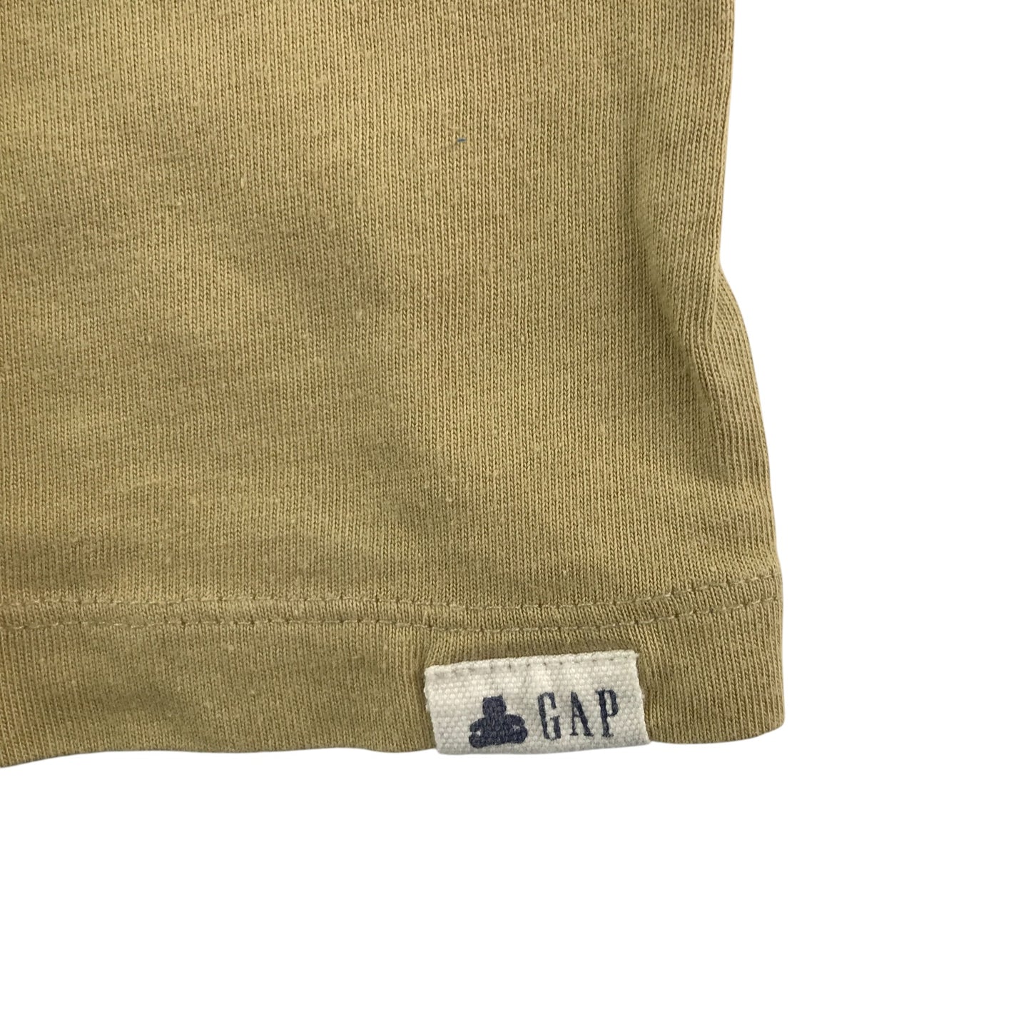 GAP t-shirt 5-6 years beige with chest pocket