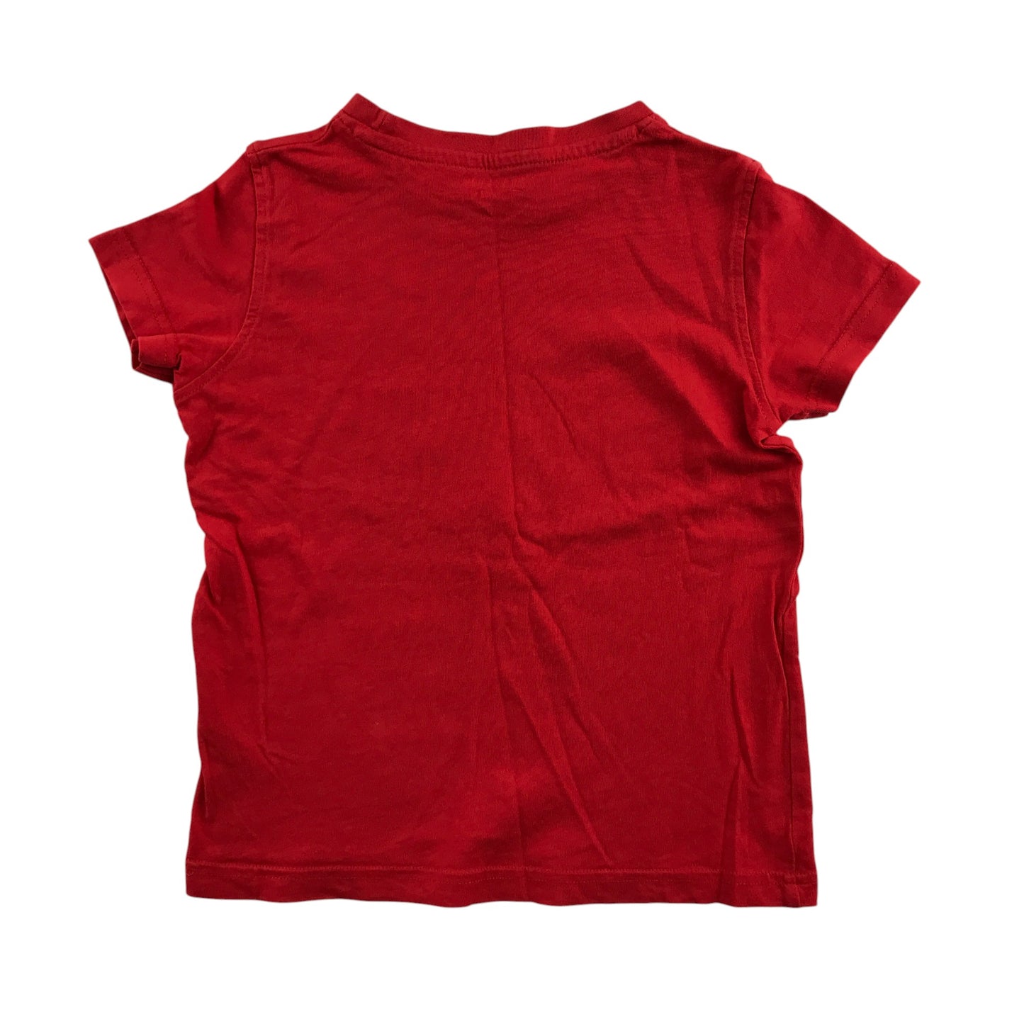 Inextenso t-shirt 5-6 years red dinosaur t rex print