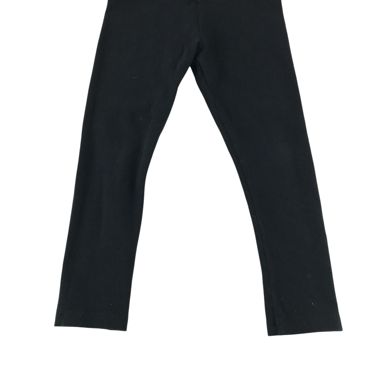 Next leggings 4-5 years black plain