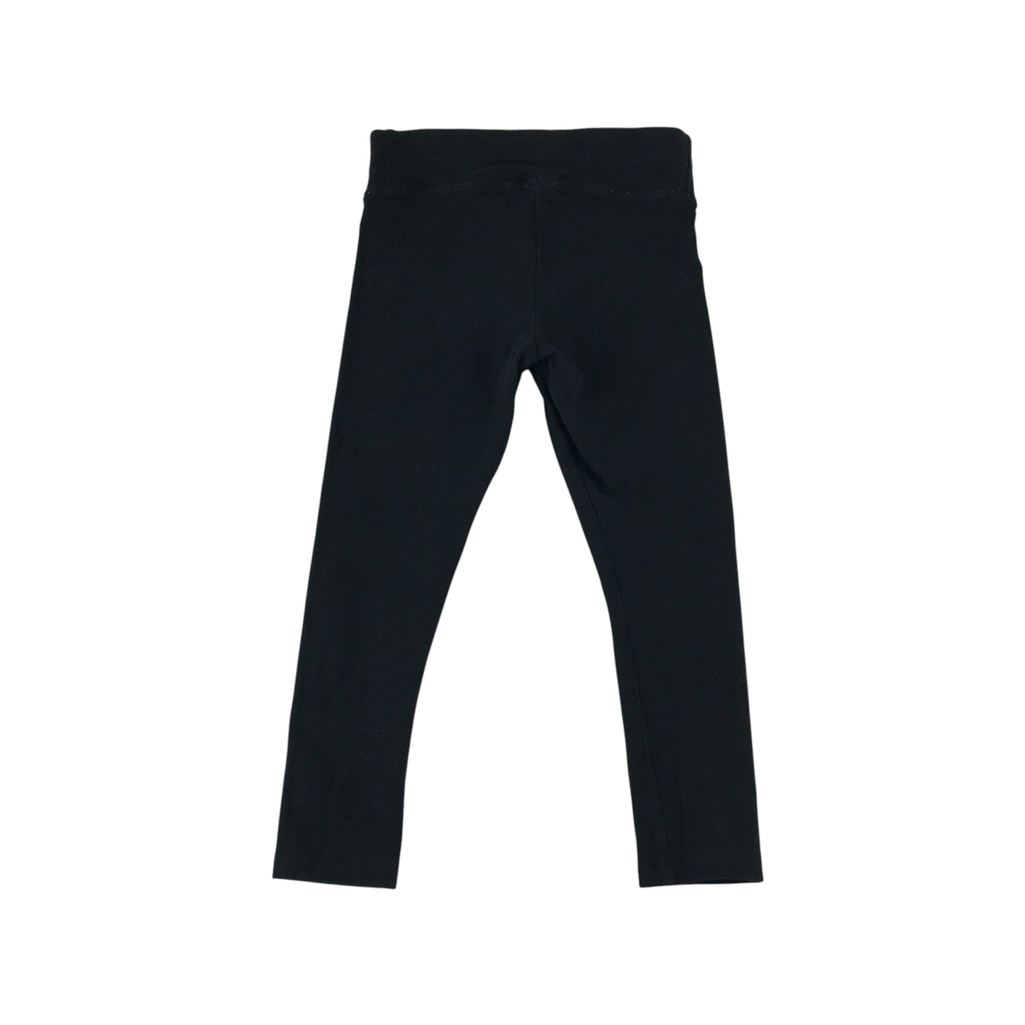 Next leggings 4-5 years black plain