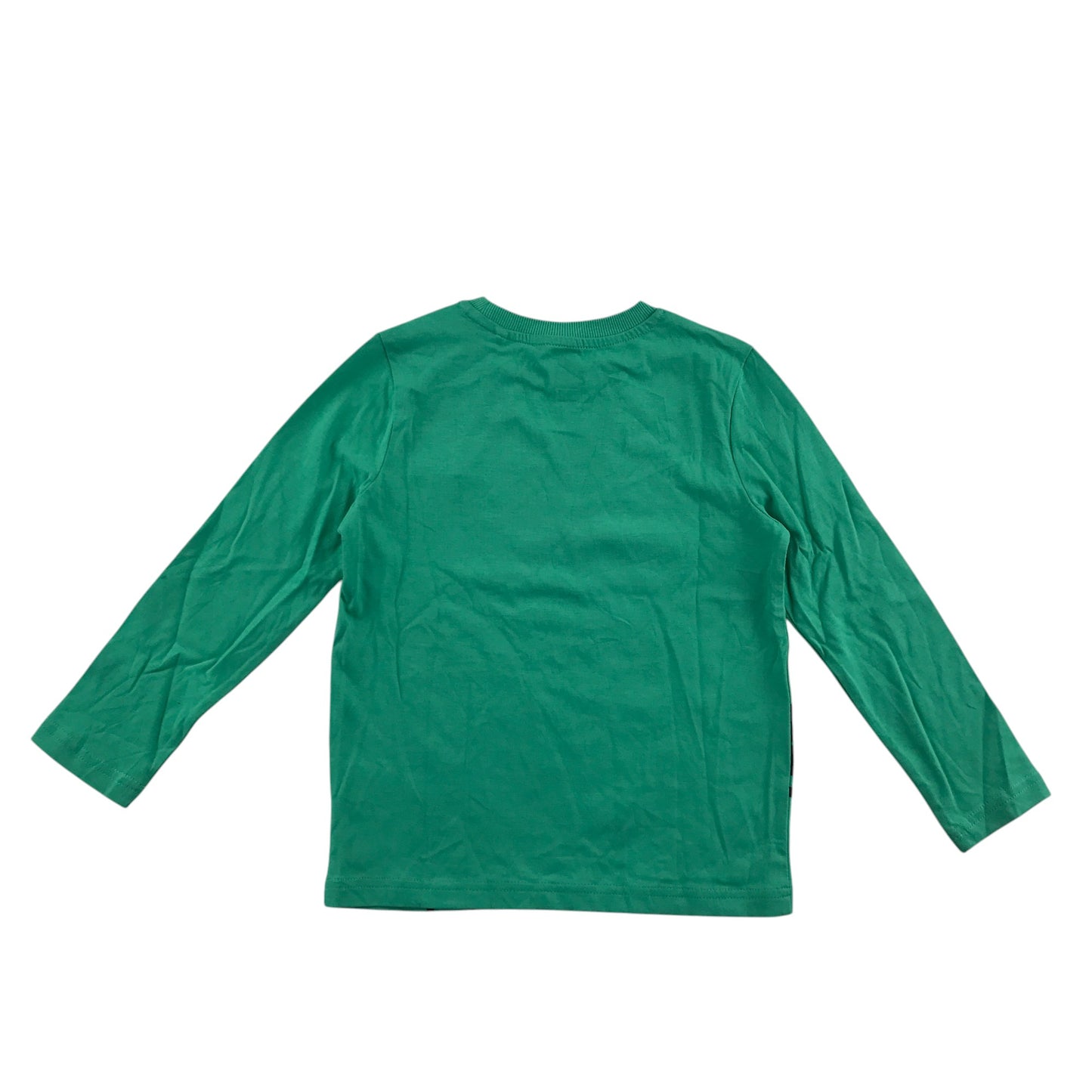 F&F t-shirt 5-6 years green long sleeve truck print cotton