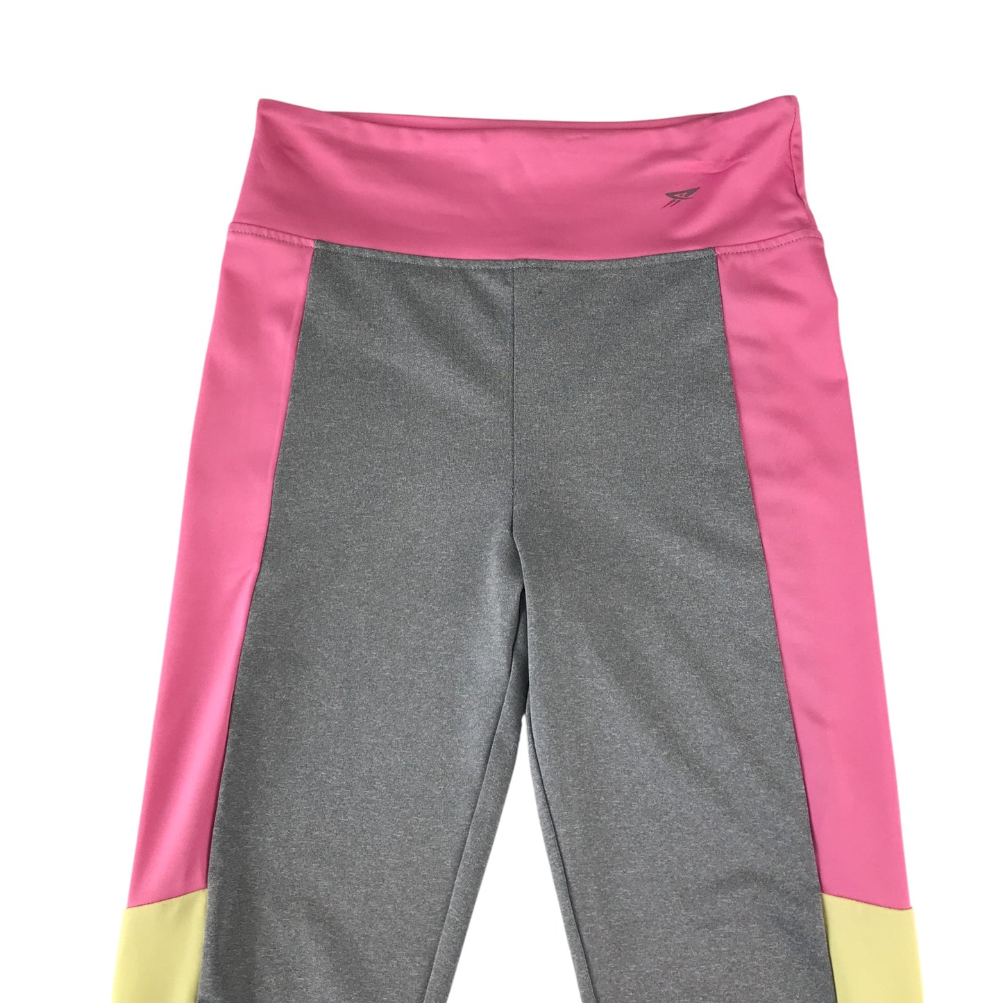 Primark sport leggings 11-12 years grey and pink