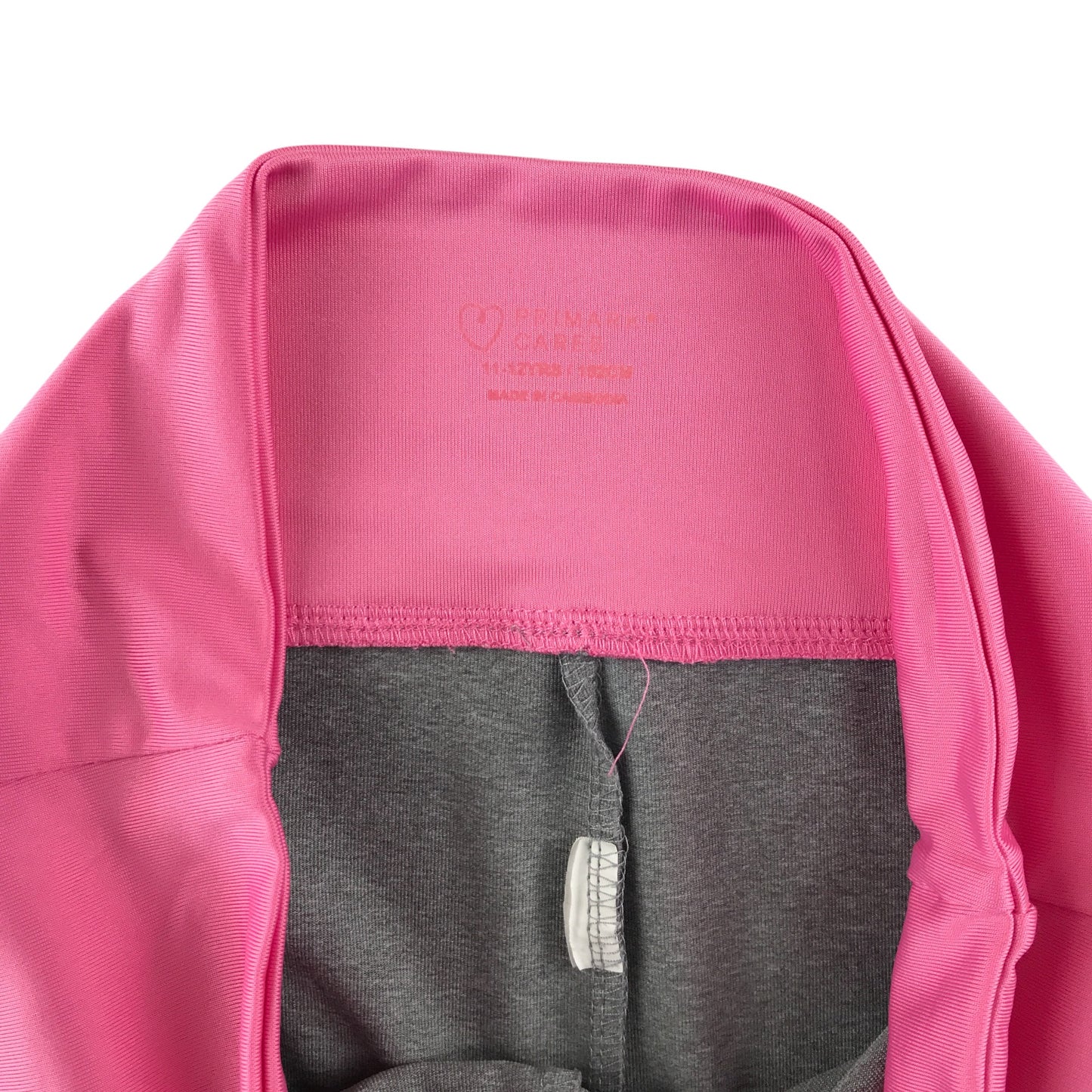 Primark sport leggings 11-12 years grey and pink