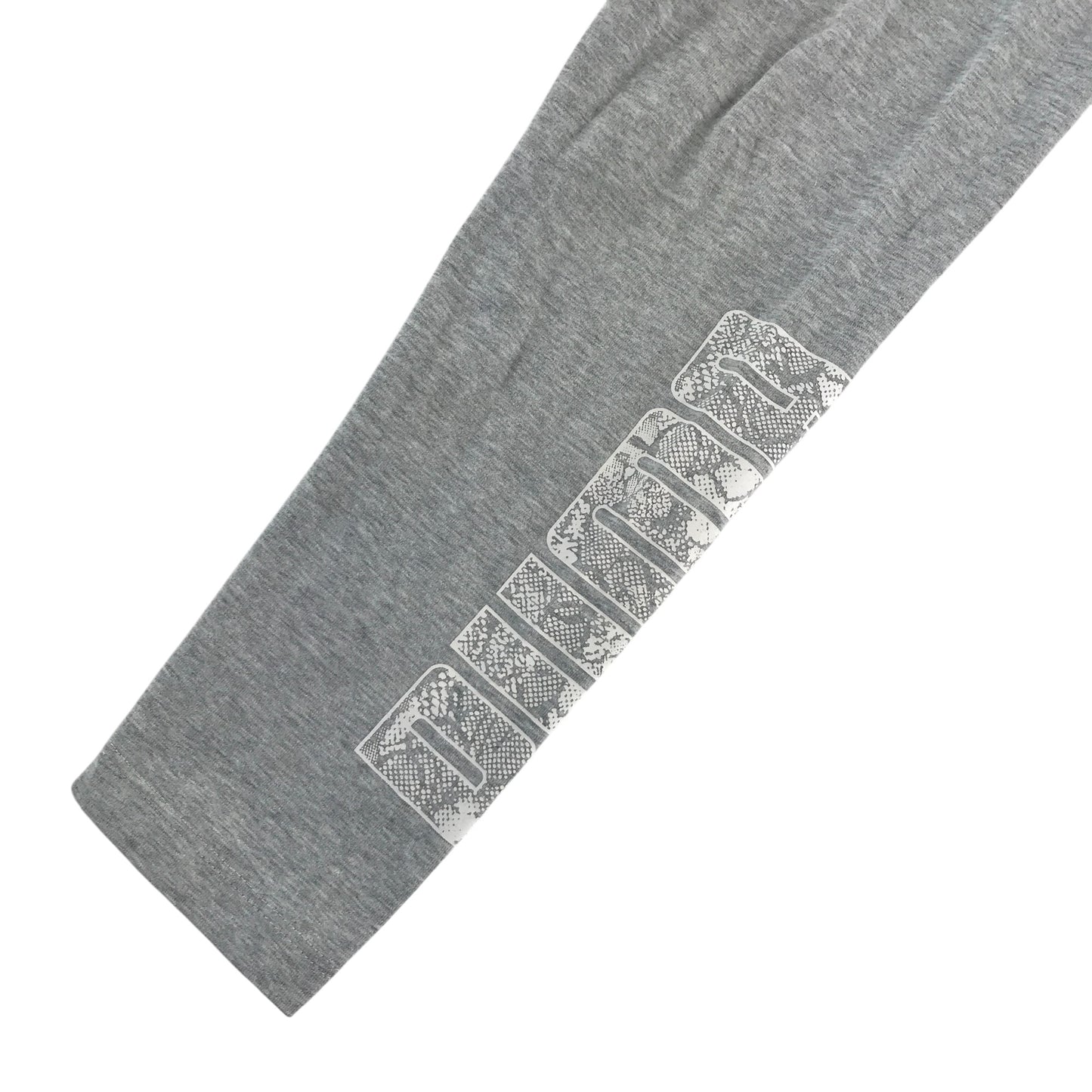 Puma sport leggings 11-12 years grey plain with logos
