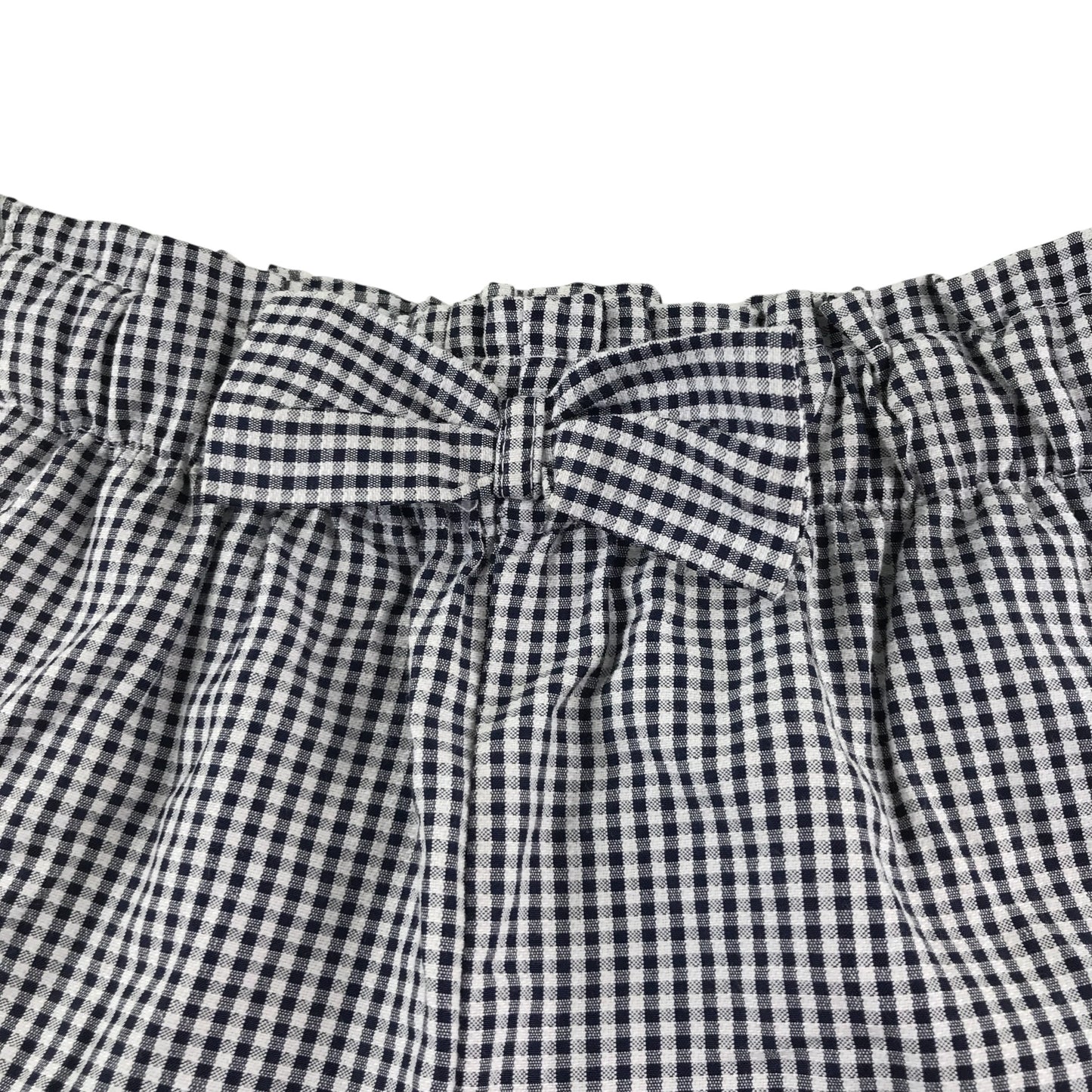 School Summer Gingham Shorts