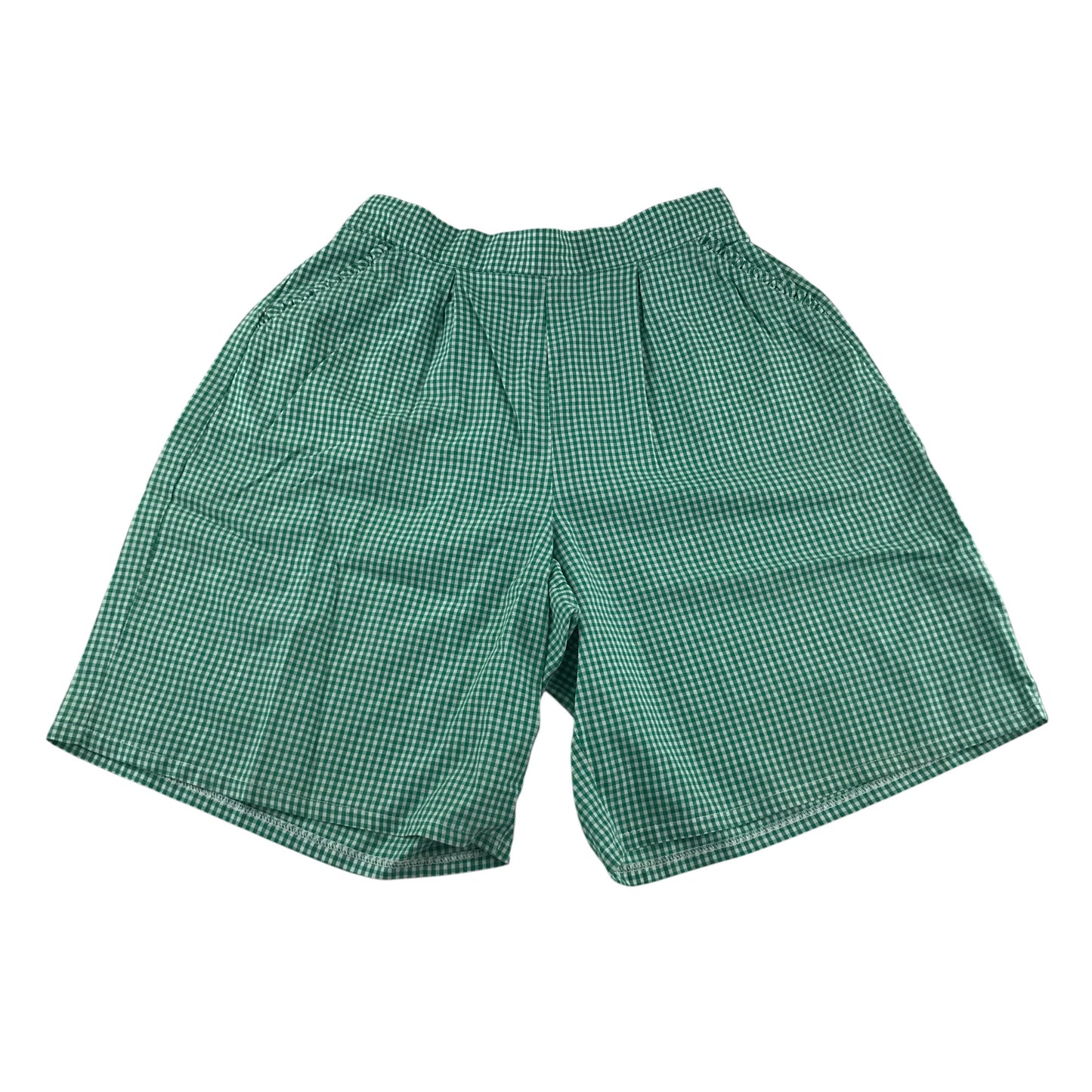 School Summer Gingham Shorts