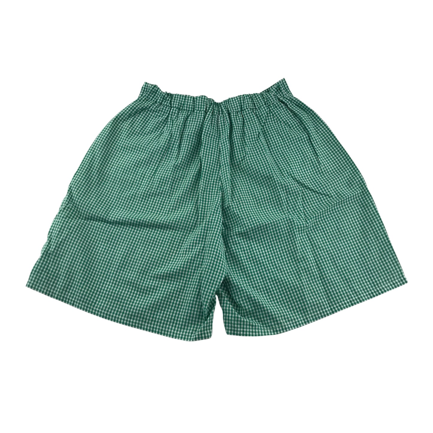 School Summer Gingham Shorts