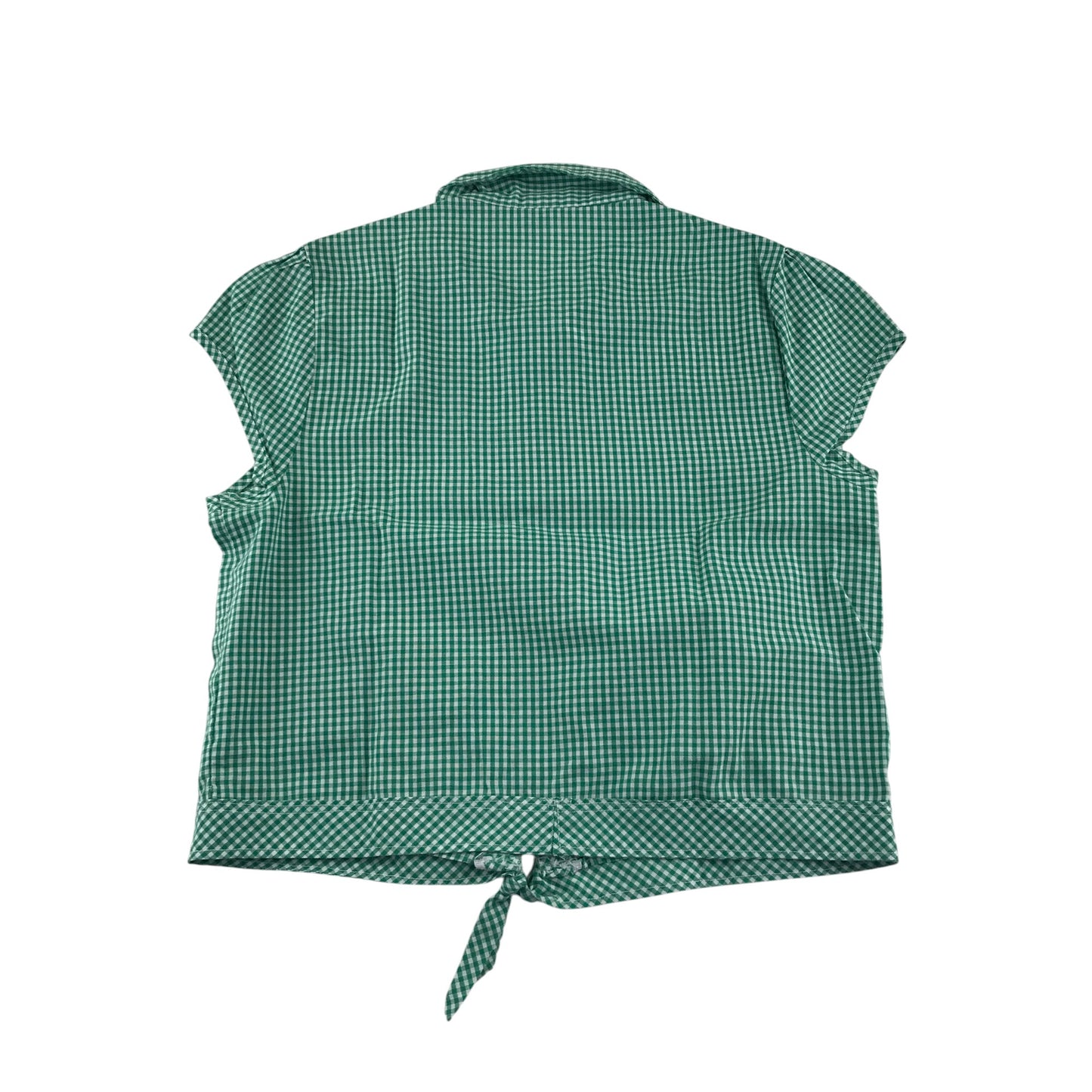 School Summer Gingham shirts with buttons
