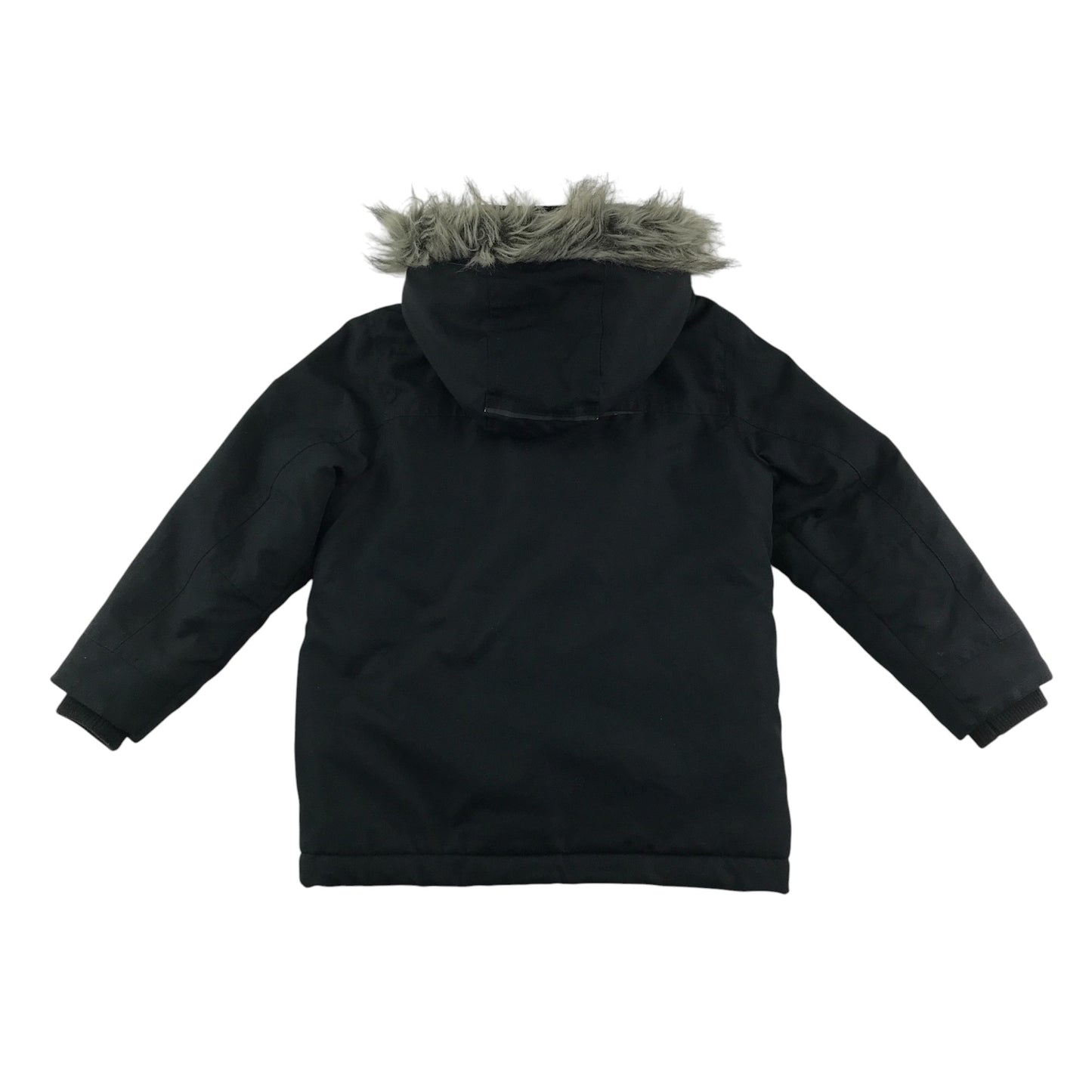 Next jacket 4-5 years navy parka fleece lining