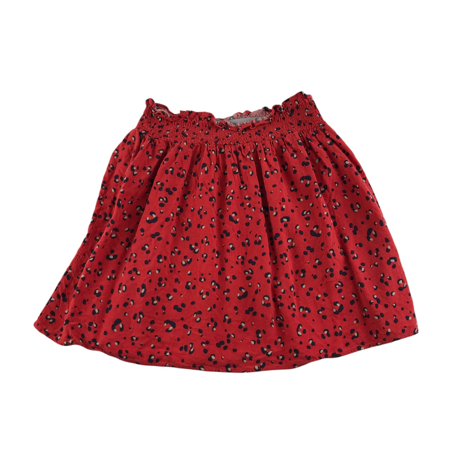 Tu skirt 8-9 years red spot pattern